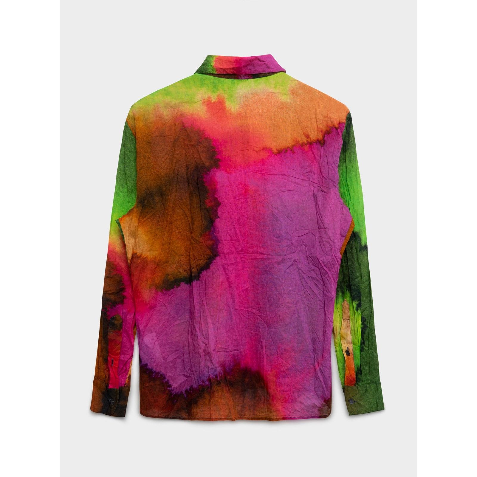 Dries Van Noten Tie-Dye Button-up Shirt Size XS / US 0-2 / IT 36-38 - 2 Thumbnail