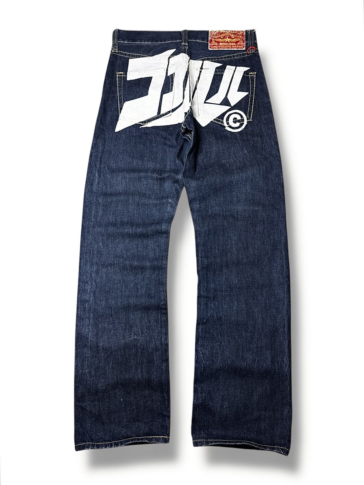 Japanese Brand Vintage Co&Lu Spellout Denim Jeans Japanese Brand Y2K Size US 30 / EU 46 - 1 Thumbnail