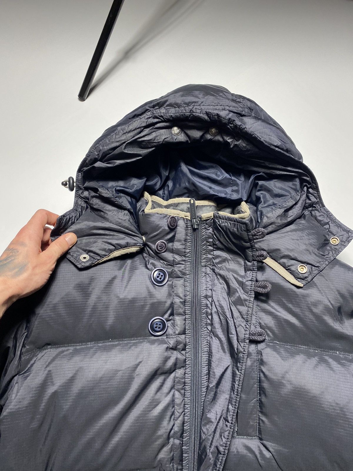 Diesel × Vintage Rare Vintage 90s Diesel nylon down jacket puffer size Xl Size US XL / EU 56 / 4 - 10 Thumbnail
