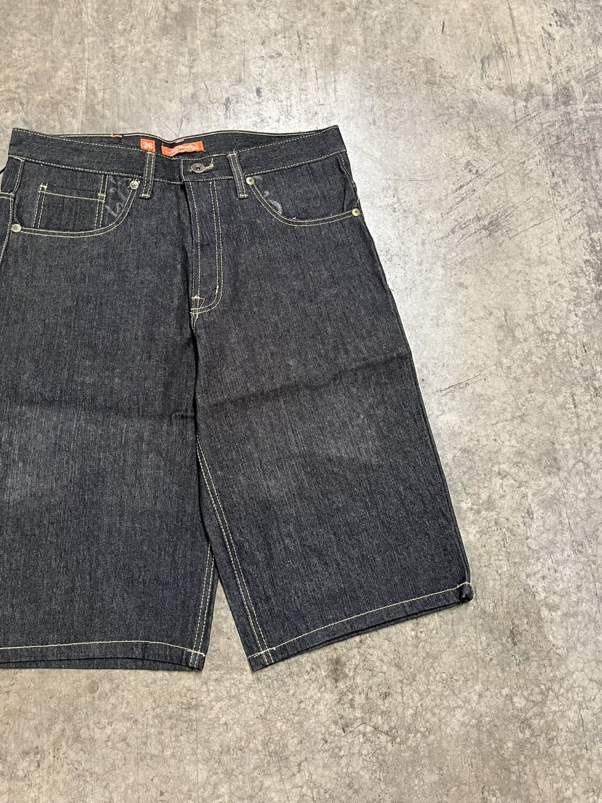 Ed Hardy × Vintage Ed hardy y2k baggy fit embroidered jorts skull rare skater Size US 36 / EU 52 - 10 Thumbnail