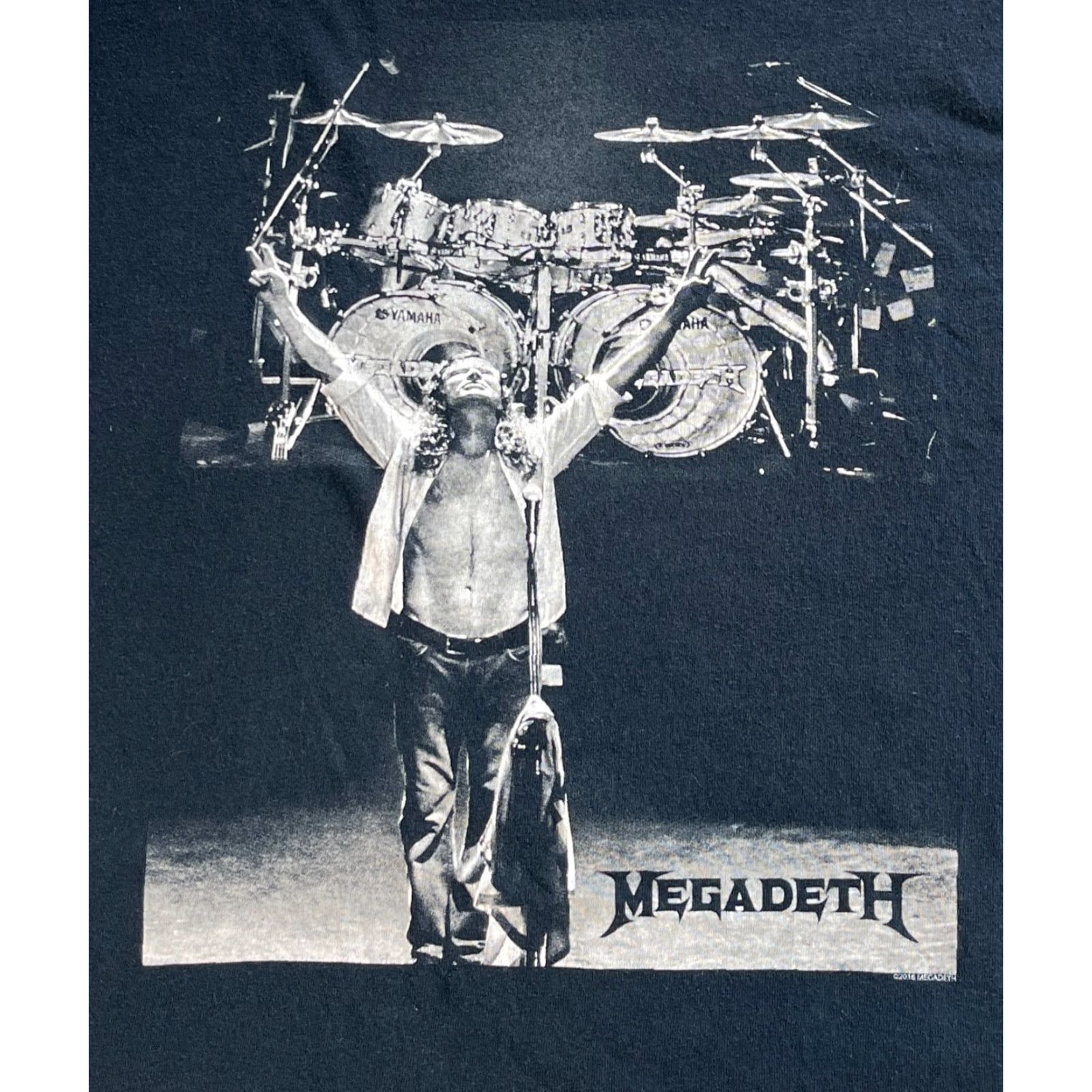 Gildan Megadeth Men’s 2016 T-shirt Heavy Cotton XL Black Band Music Shirt Sized XL Size US XL / EU 56 / 4 - 3 Thumbnail
