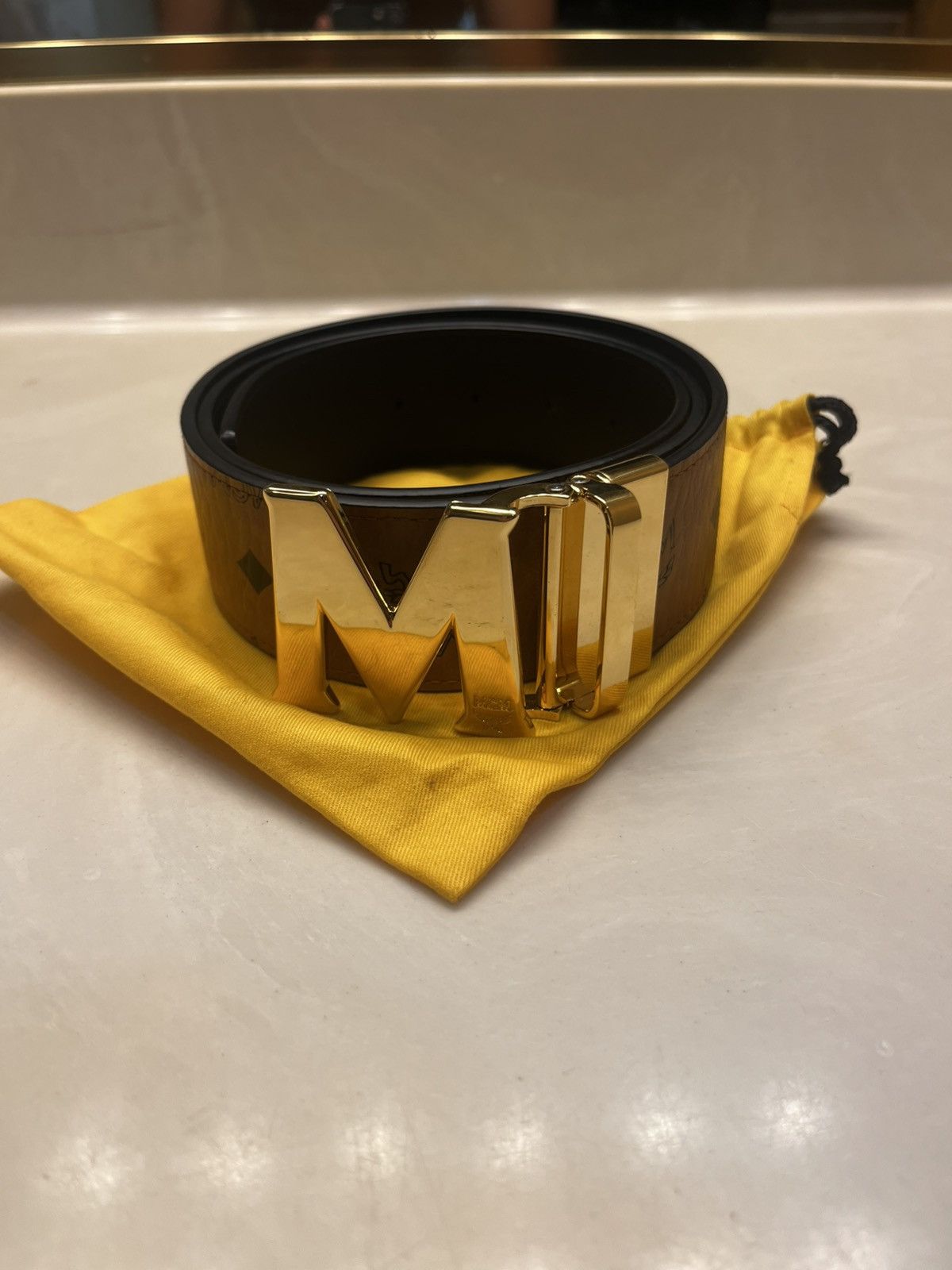 MCM Mcm belt Size 34 - 1 Thumbnail
