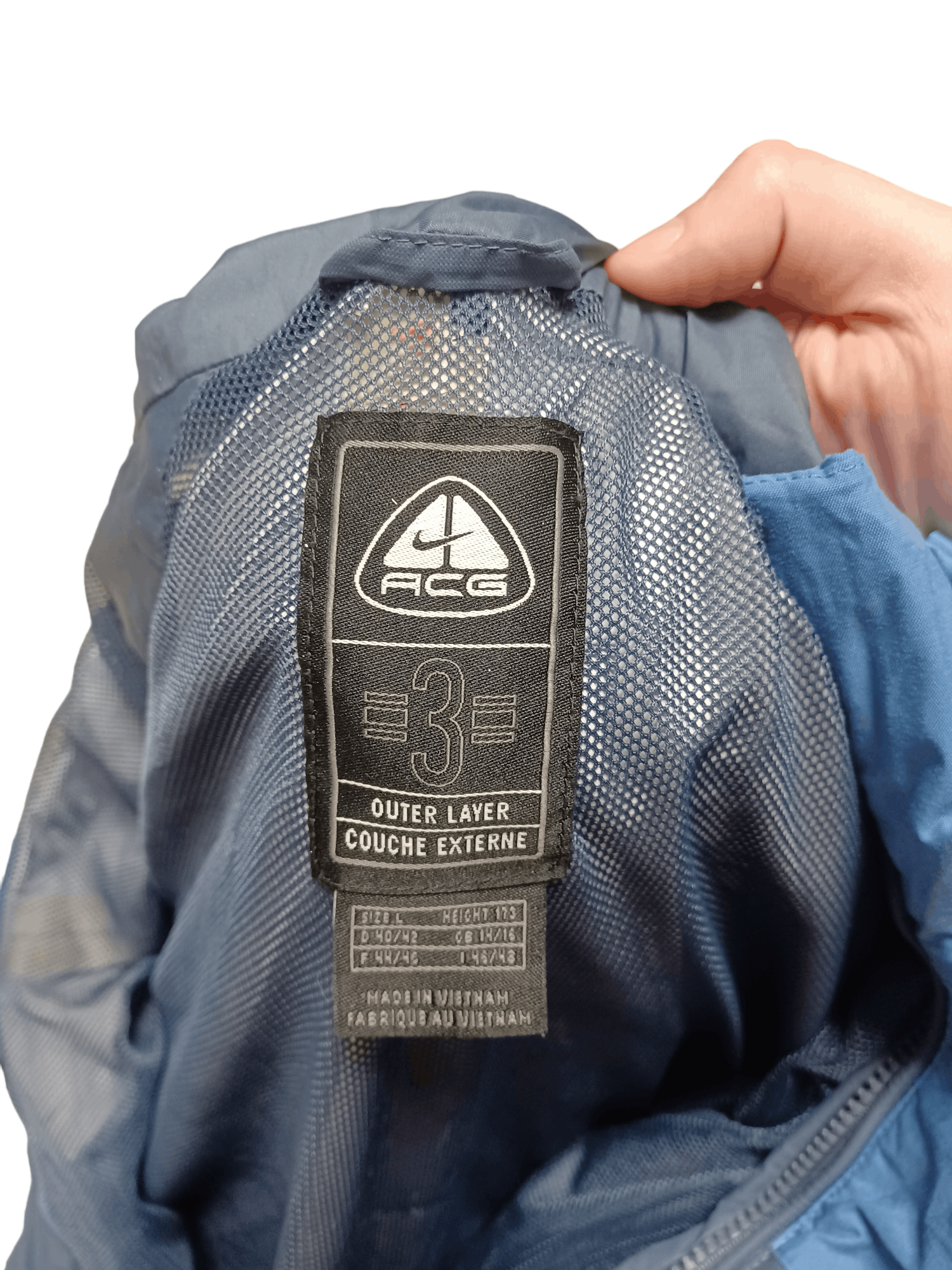 Nike ACG 2003 VINTAGE NIKE ACG STORM FIT OUTDOORS LADY`S JACKET Size L / US 10 / IT 46 - 5 Thumbnail