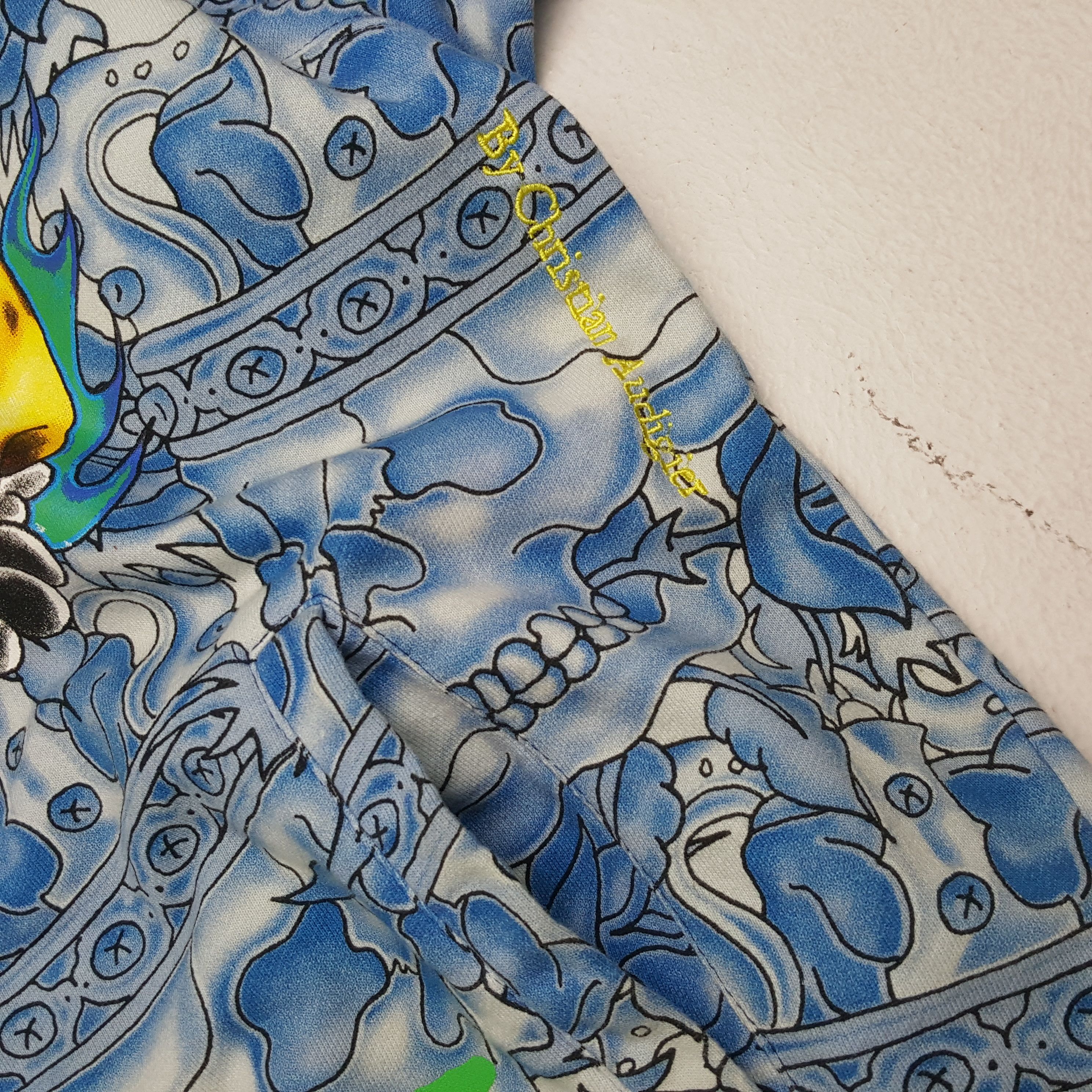 Christian Audigier × Ed Hardy × Vintage Vintage ED HARDY by CHRISTIAN AUDIGIER Designer Hoodies Size US L / EU 52-54 / 3 - 8 Thumbnail