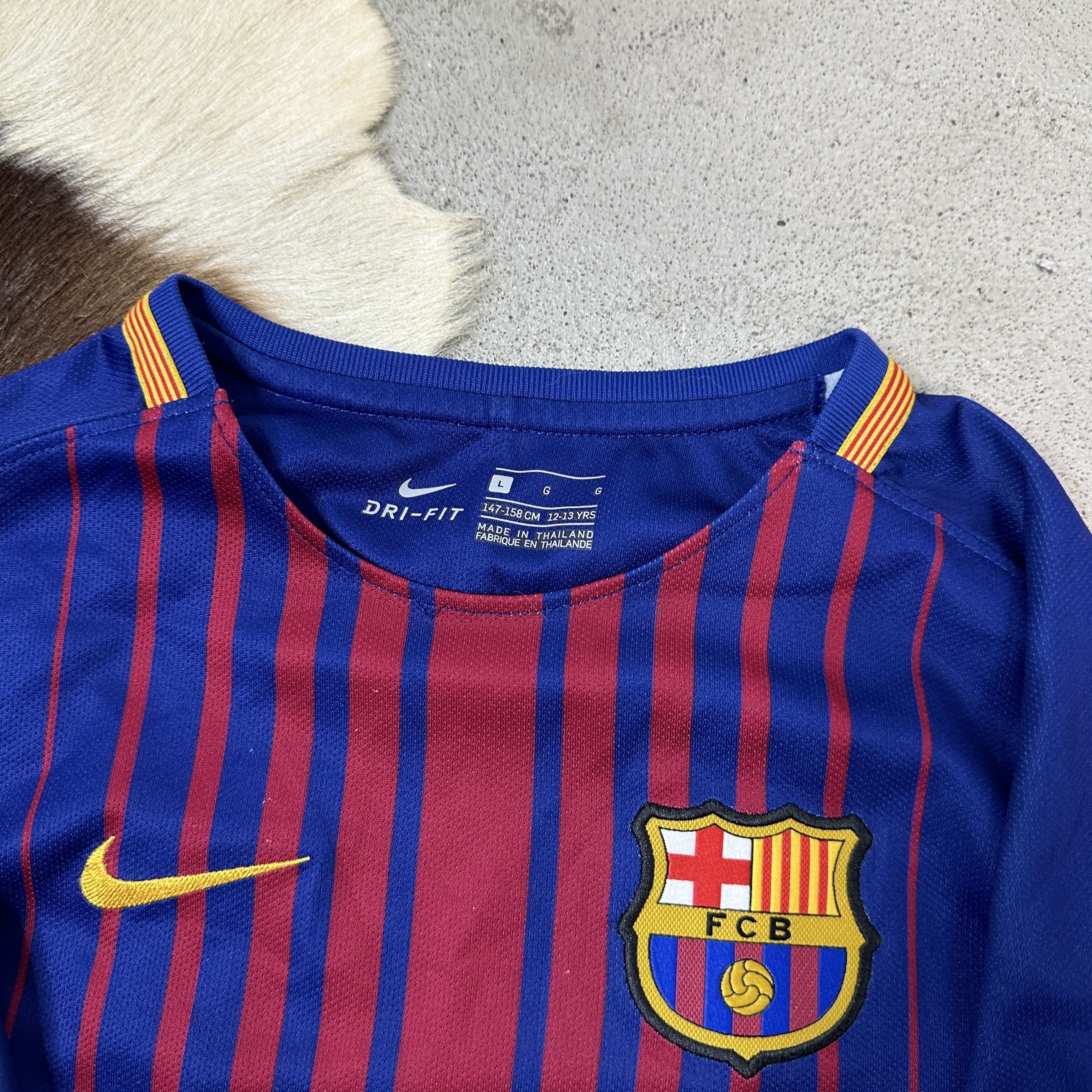 Nike × Vintage Jersey Nike FC Barcelona 17/18 Home Size US XS / EU 42 / 0 - 4 Thumbnail