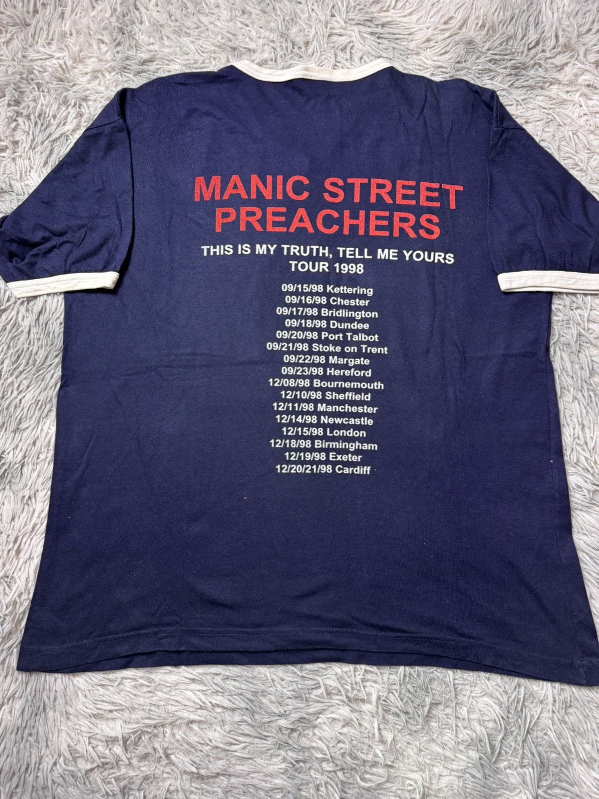 Vintage Vintage Manic Street Preachers This Is My Truth Tell Me Your Size US XL / EU 56 / 4 - 5 Thumbnail