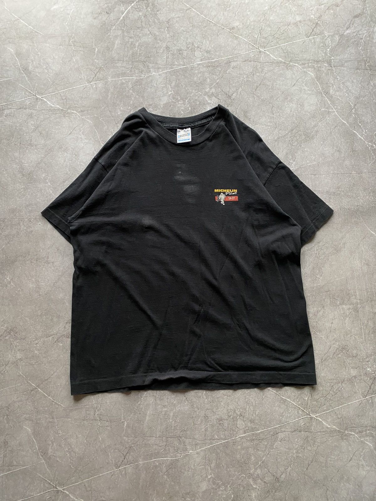 Vintage Vintage 90s Michelin Pilot SX GT Tires Promo Shirt Screen Size US XL / EU 56 / 4 - 7 Thumbnail