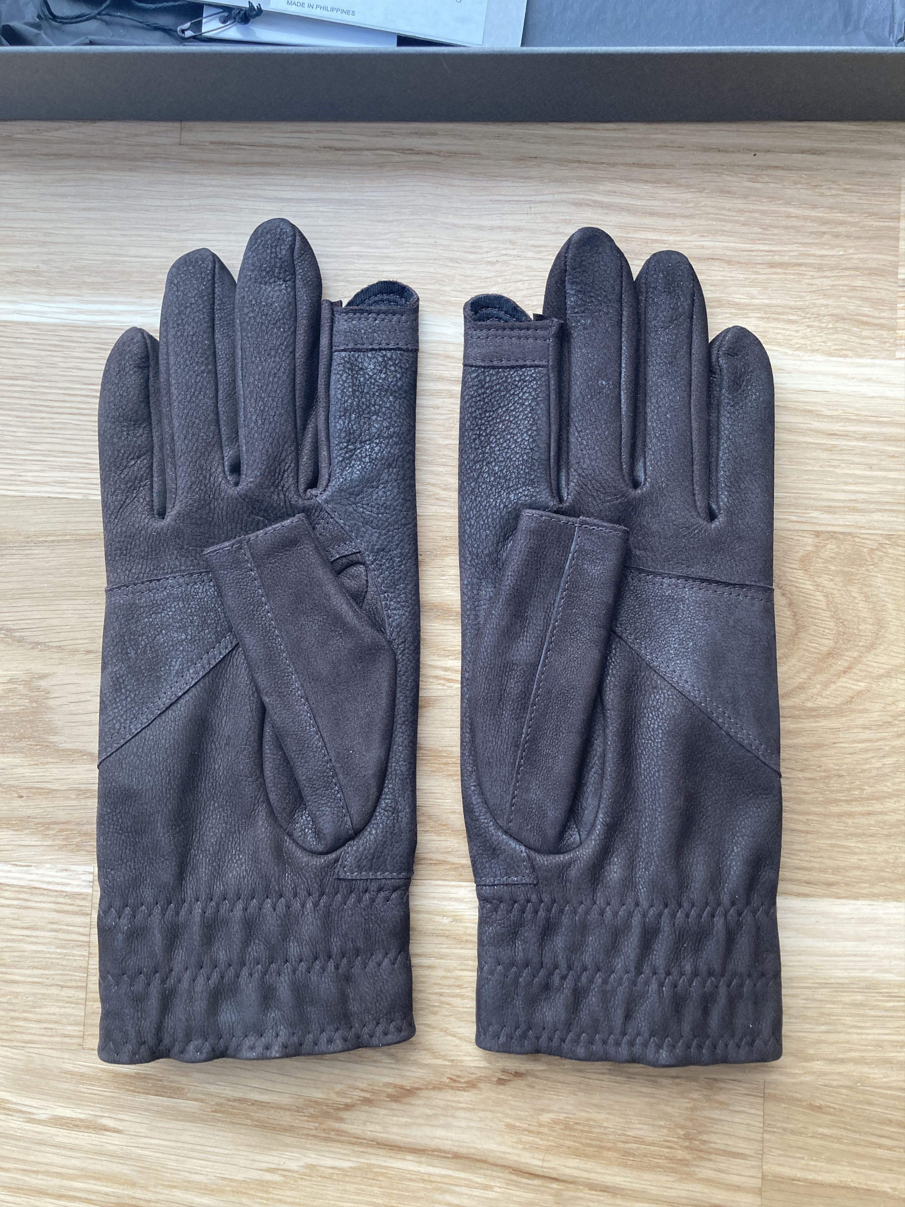 Rick Owens F/W 16 "MASTODON" Runway Goat Leather Gloves Rick Owens Size ONE SIZE - 3 Thumbnail