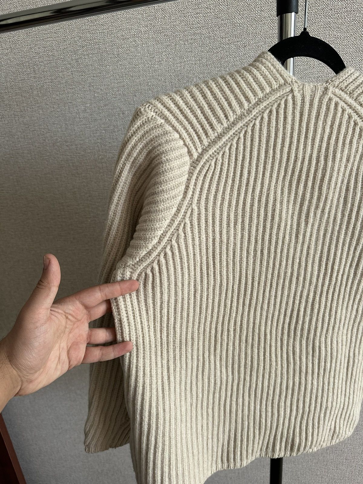 Acne Studios Women’s Acne Studios Deborah L-wool Oversized Sweater Size XS / US 0-2 / IT 36-38 - 17 Thumbnail