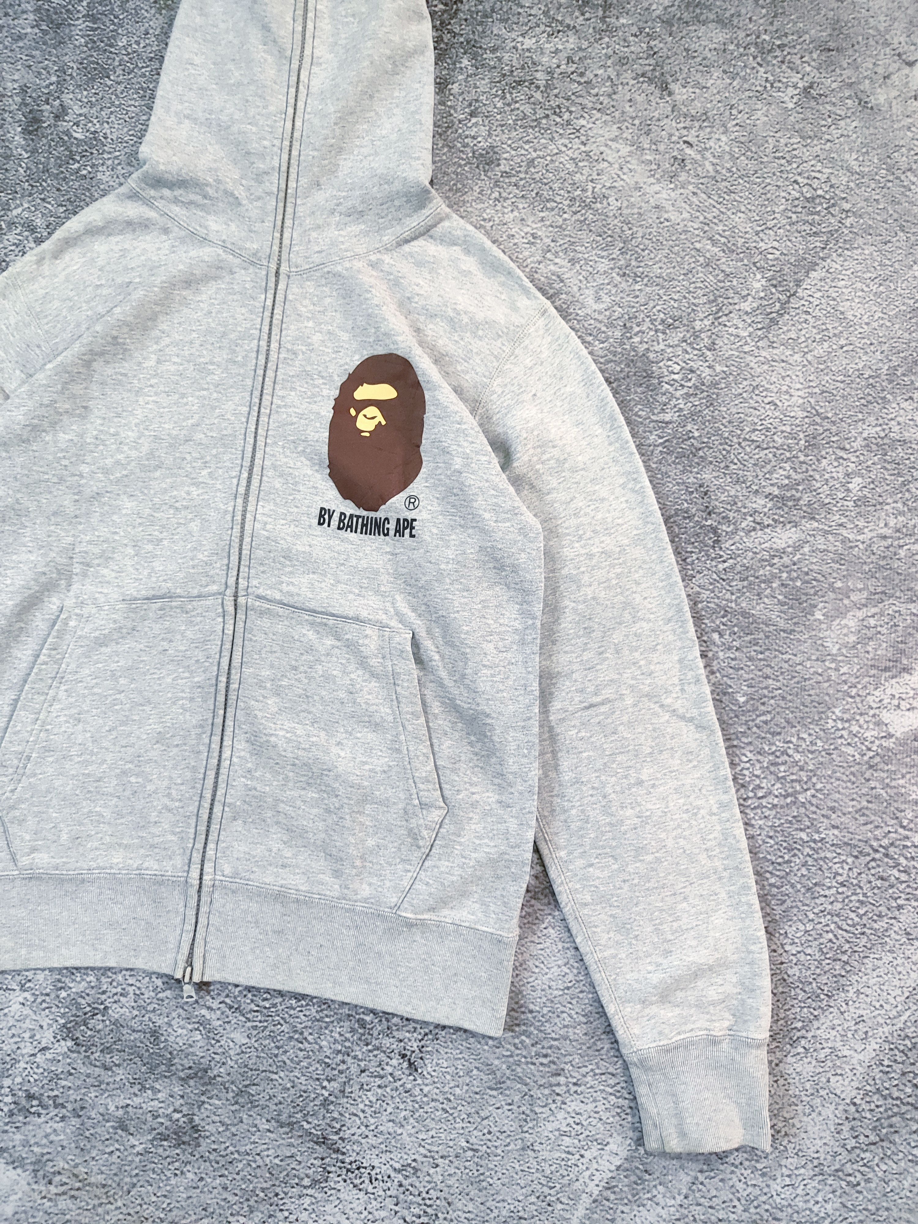 Bape BAPE Head Logo Full Zip Up Hoodie A Bathing Ape NIGO Size US M / EU 48-50 / 2 - 3 Thumbnail