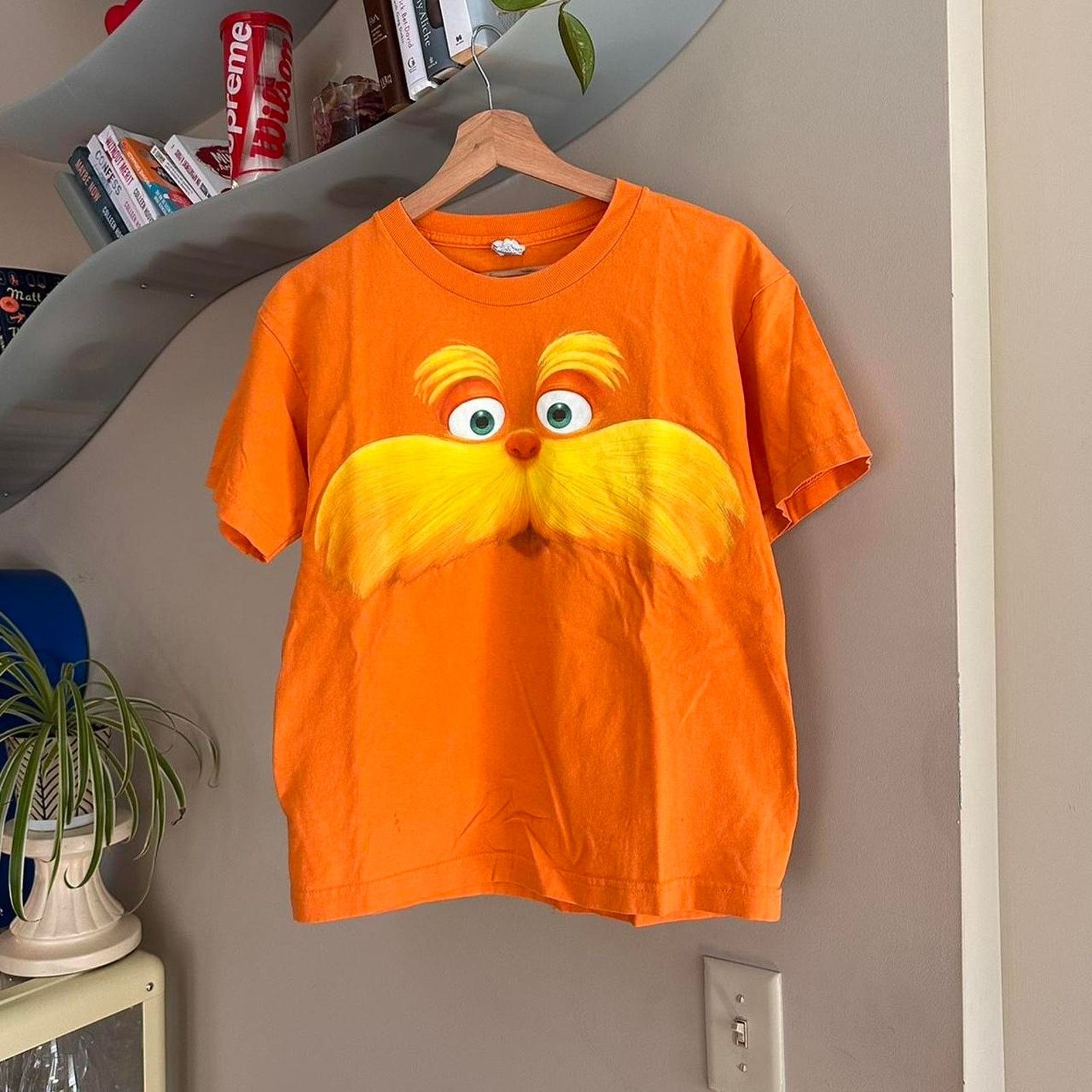 Cartoon Network × Vintage Vintage Y2K Dr. Suess The Lorax Movie Promo Shirt Kids L Size US S / EU 44-46 / 1 - 1 Thumbnail