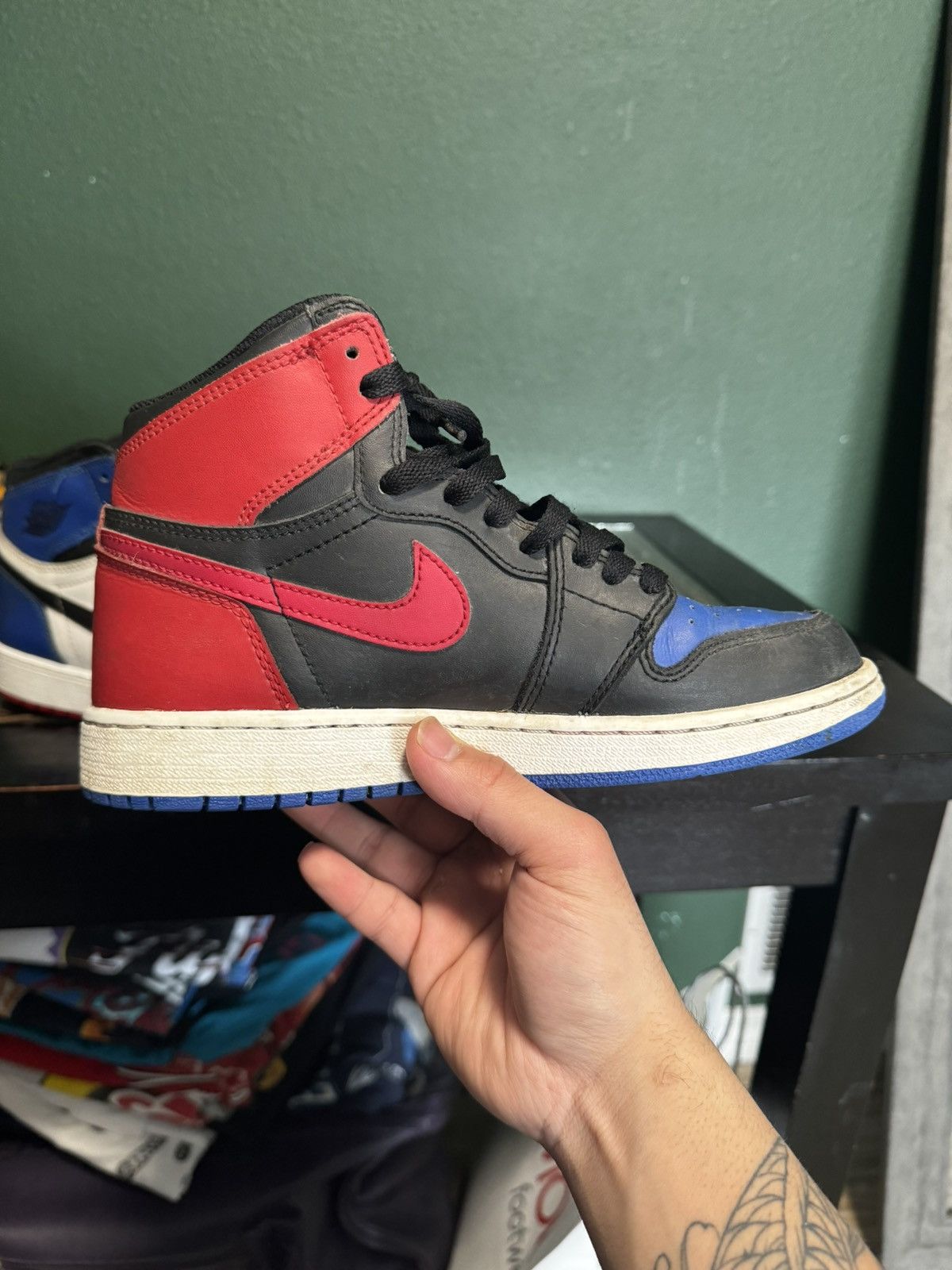 Jordan Brand × Nike Jordan 1 ‘Top 3’ 2016 Size US 5.5 / EU 38 - 4 Thumbnail