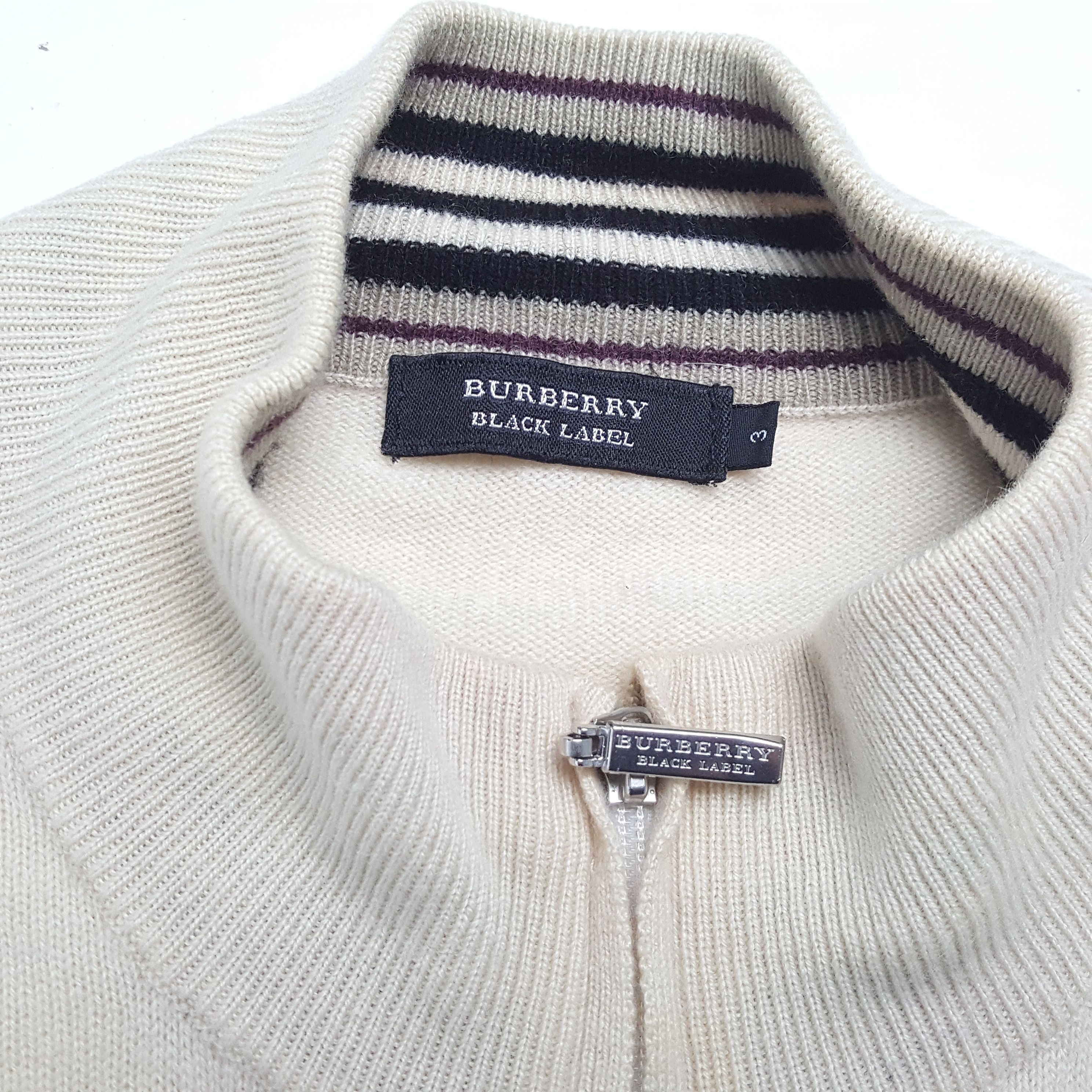 Burberry × Vintage BURBERRY BLACK LABEL Fashion Style Nice Design Sweater Size US S / EU 44-46 / 1 - 10 Thumbnail