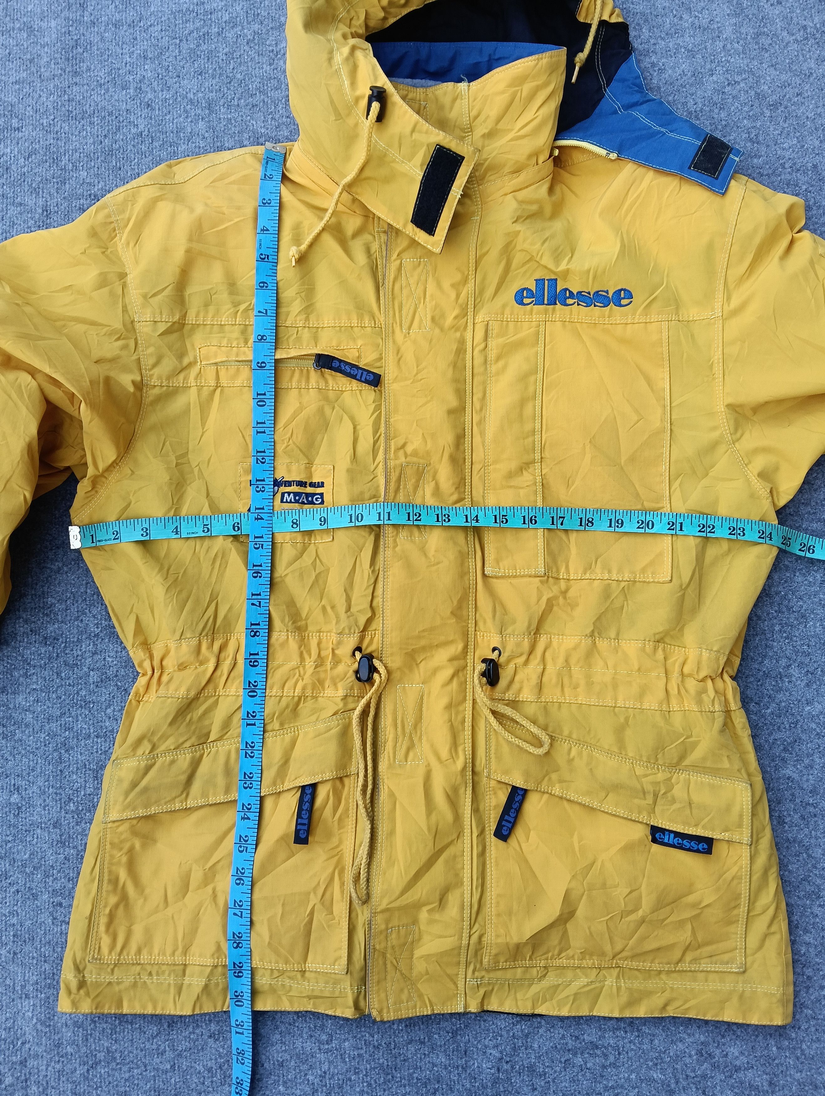Ellesse Vintage ELLESSE multi adventure Gear mountain jacket yellow Size US L / EU 52-54 / 3 - 15 Thumbnail