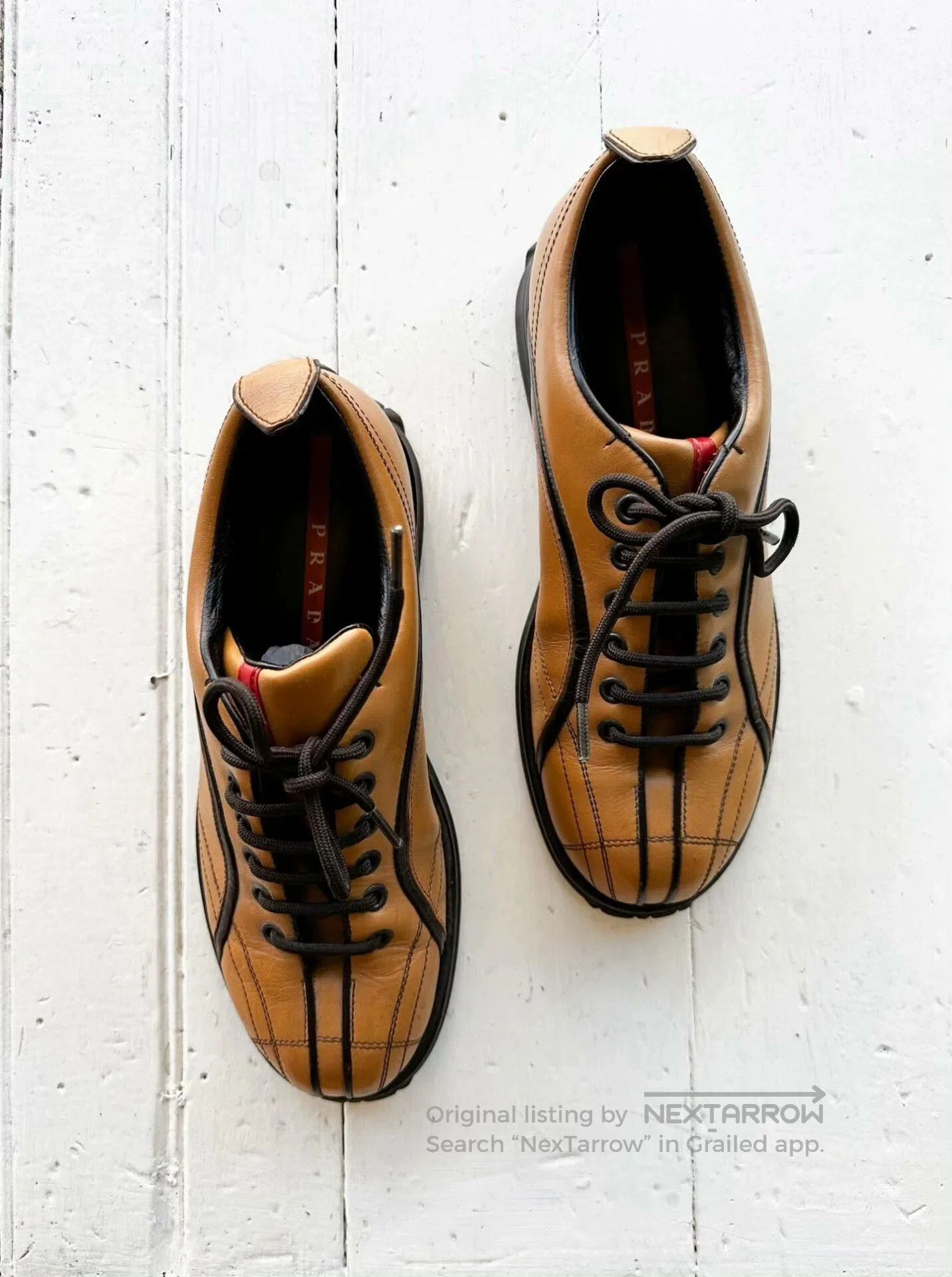 Prada Prada 1990s Vintage Casual Shoes. Size US 9 / EU 42 - 4 Thumbnail