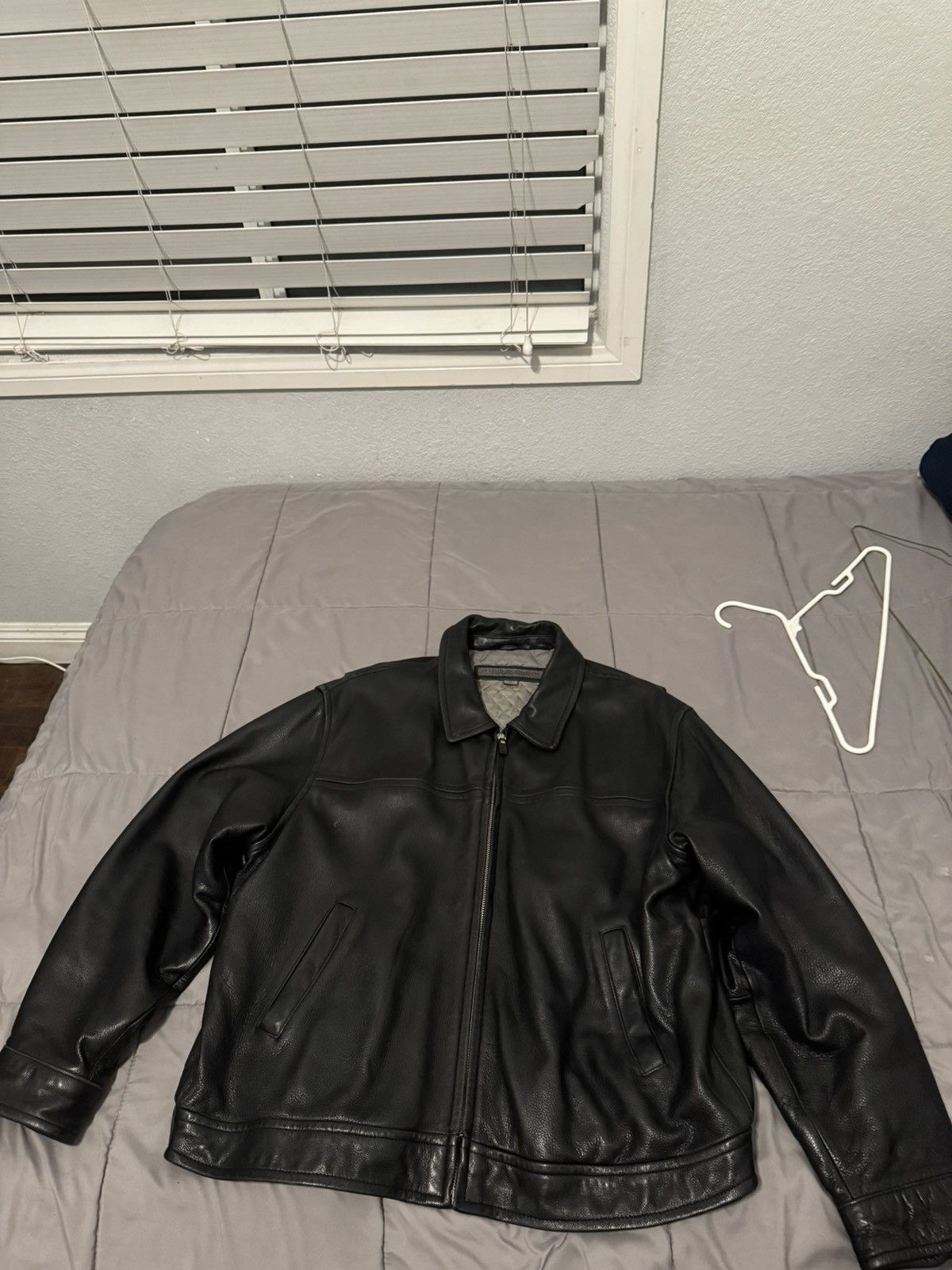 Other Le Collezioni Structure Leather Jacket Size US XL / EU 56 / 4 - 1 Thumbnail