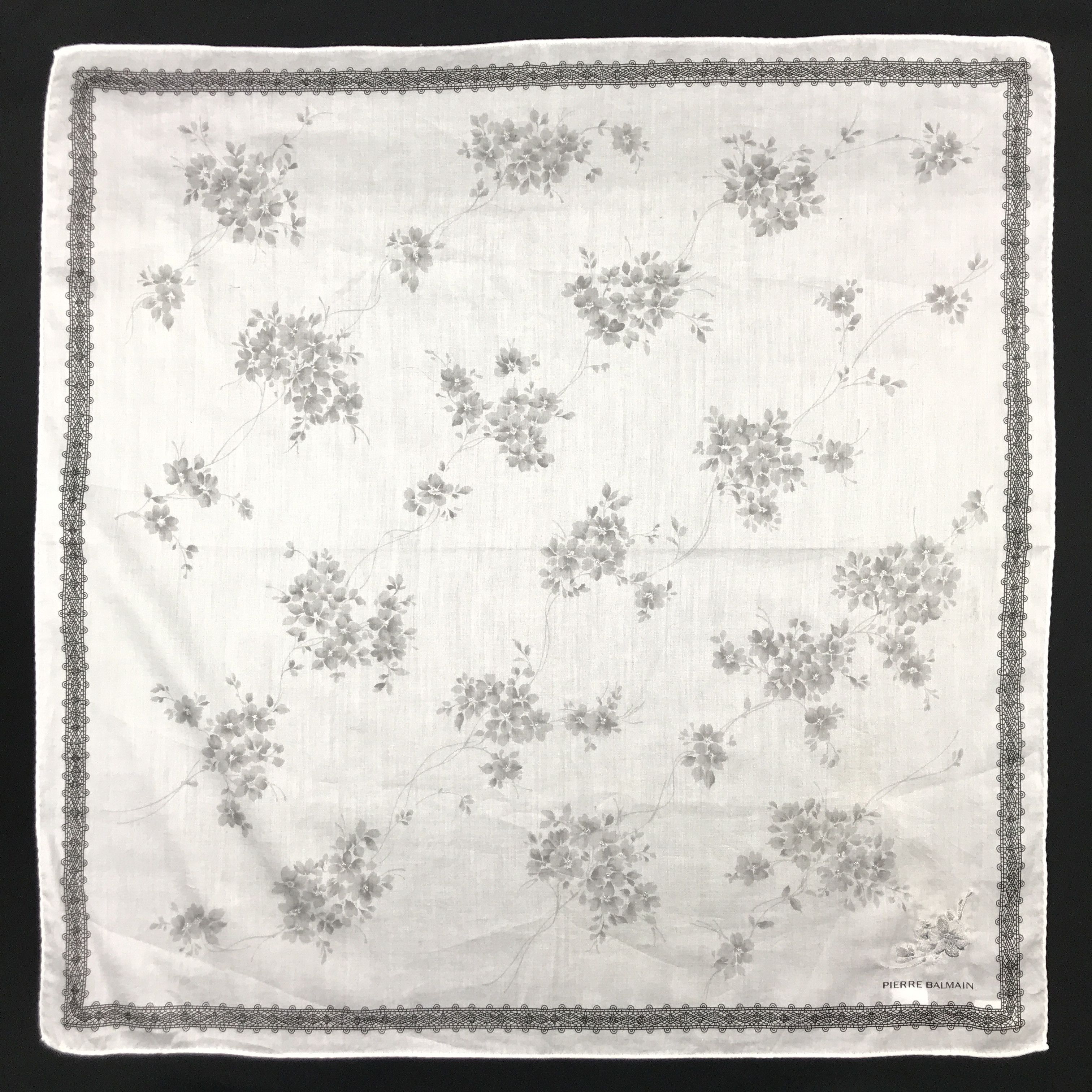 Designer × Pierre Balmain × Vintage Vintage Pierre Balmain Bandana Neckerchief Handkerchief Size ONE SIZE - 1 Thumbnail