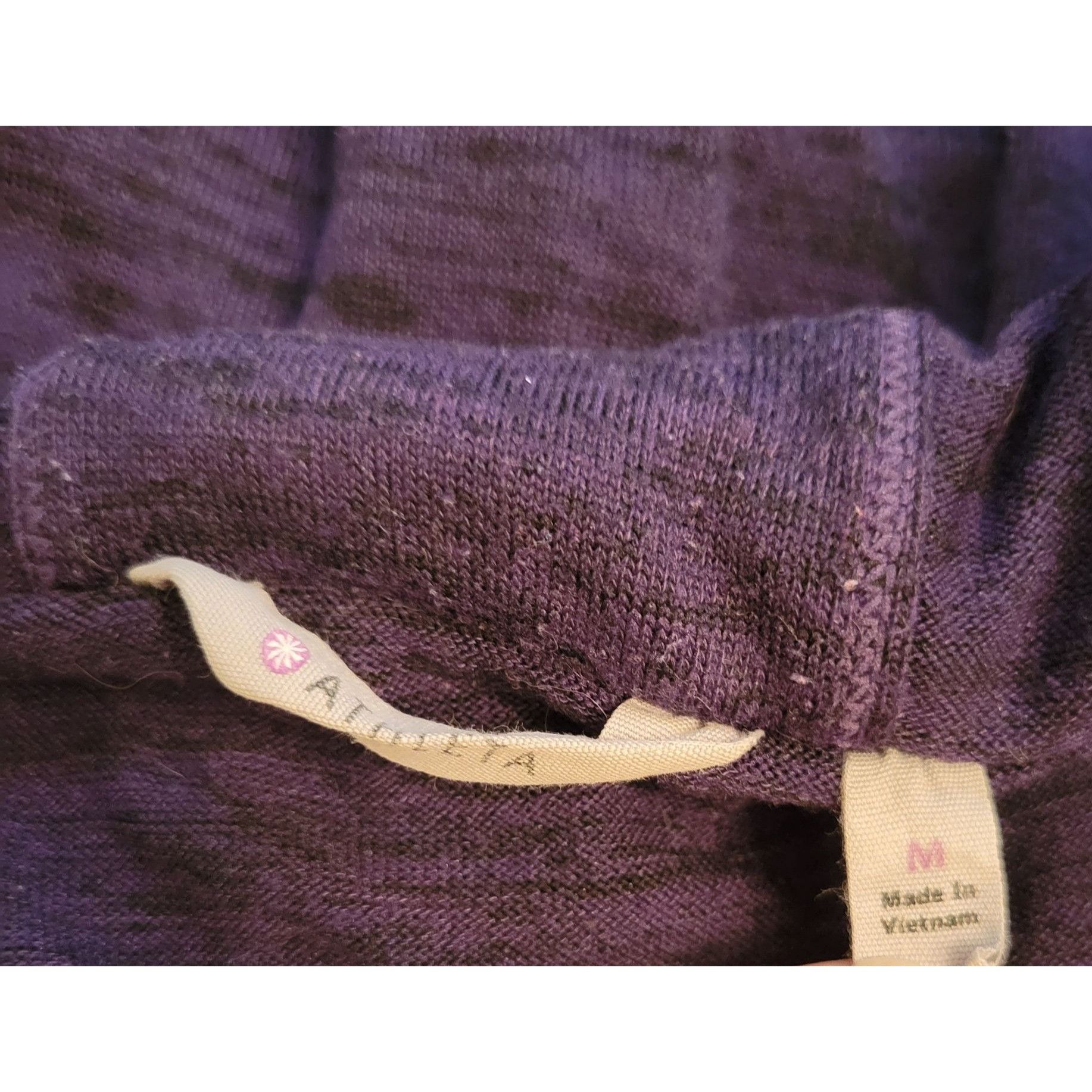 Athleta Athleta Zip Up Athletic Jacket M BATWING ROBIN Purple Hoodie Size M / US 6-8 / IT 42-44 - 4 Thumbnail