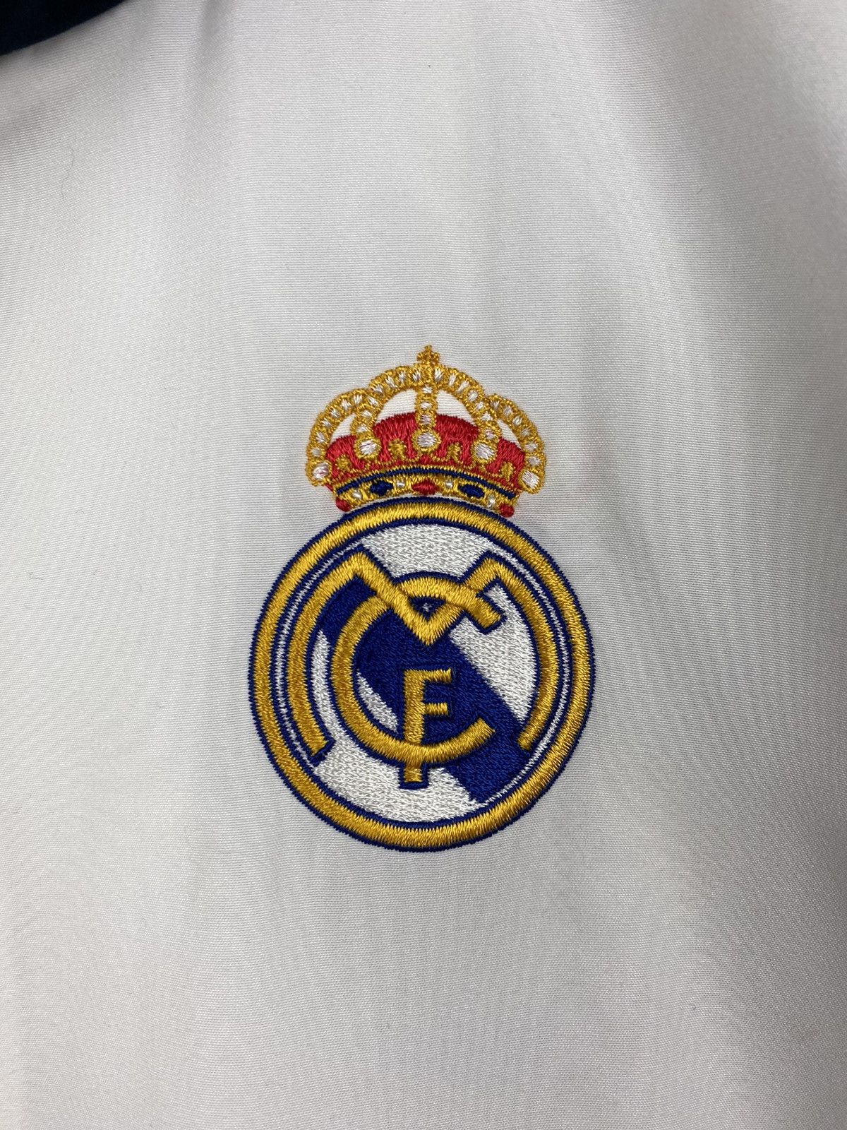 Vintage Real Madrid 2003 2004 Football Track Top Jacket PSG Arsenal Size US XXL / EU 58 / 5 - 3 Thumbnail