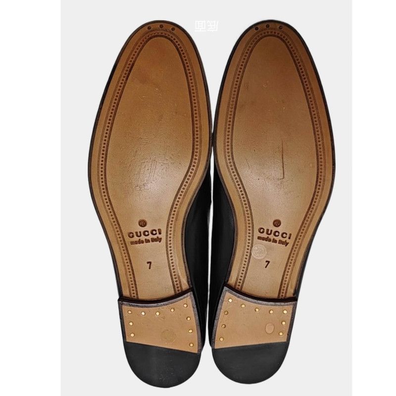 Gucci Gucci Horsebit Casual Leather Loafers for Men - Size US 8 / EU 41 - 4 Thumbnail
