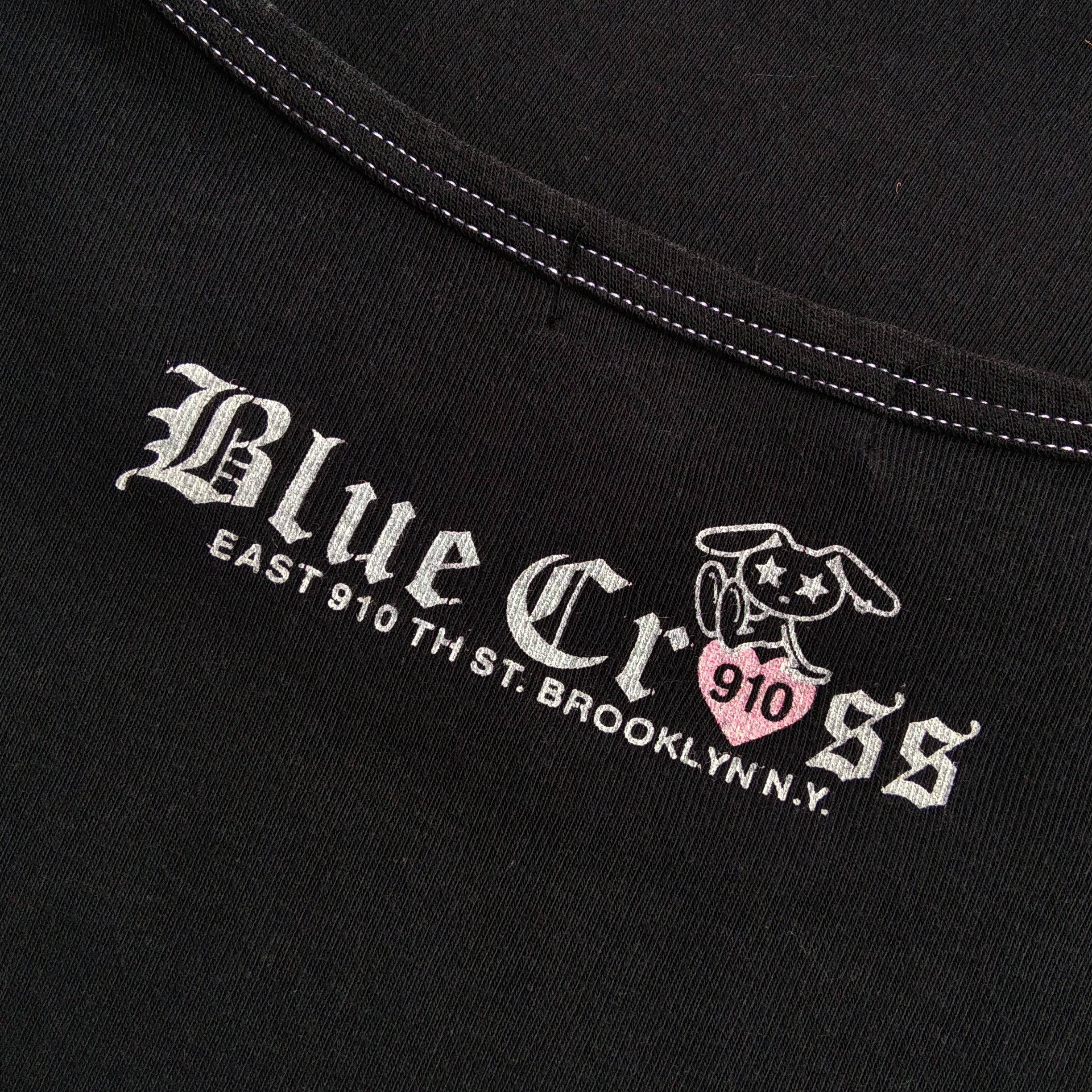 Hysteric Glamour Vintage Y2K BLUE CROSS Japanese Brand Long Sleeve T-Shirt Size L / US 10 / IT 46 - 6 Thumbnail