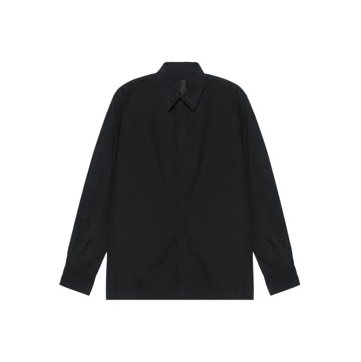 Givenchy Givenchy Logo Badge Men's Long-Sleeve Shirt Size US XXS / EU 40 - 1 Thumbnail