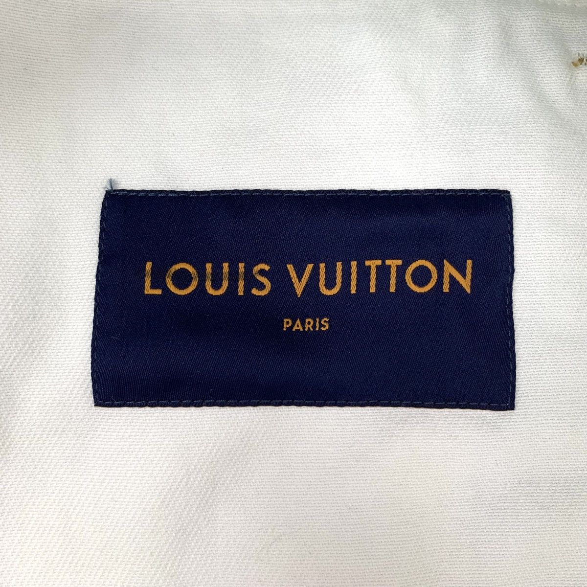 Louis Vuitton Louis Vuitton 23 Colorblocked Logo Printed Denim Jacket Size US L / EU 52-54 / 3 - 6 Thumbnail