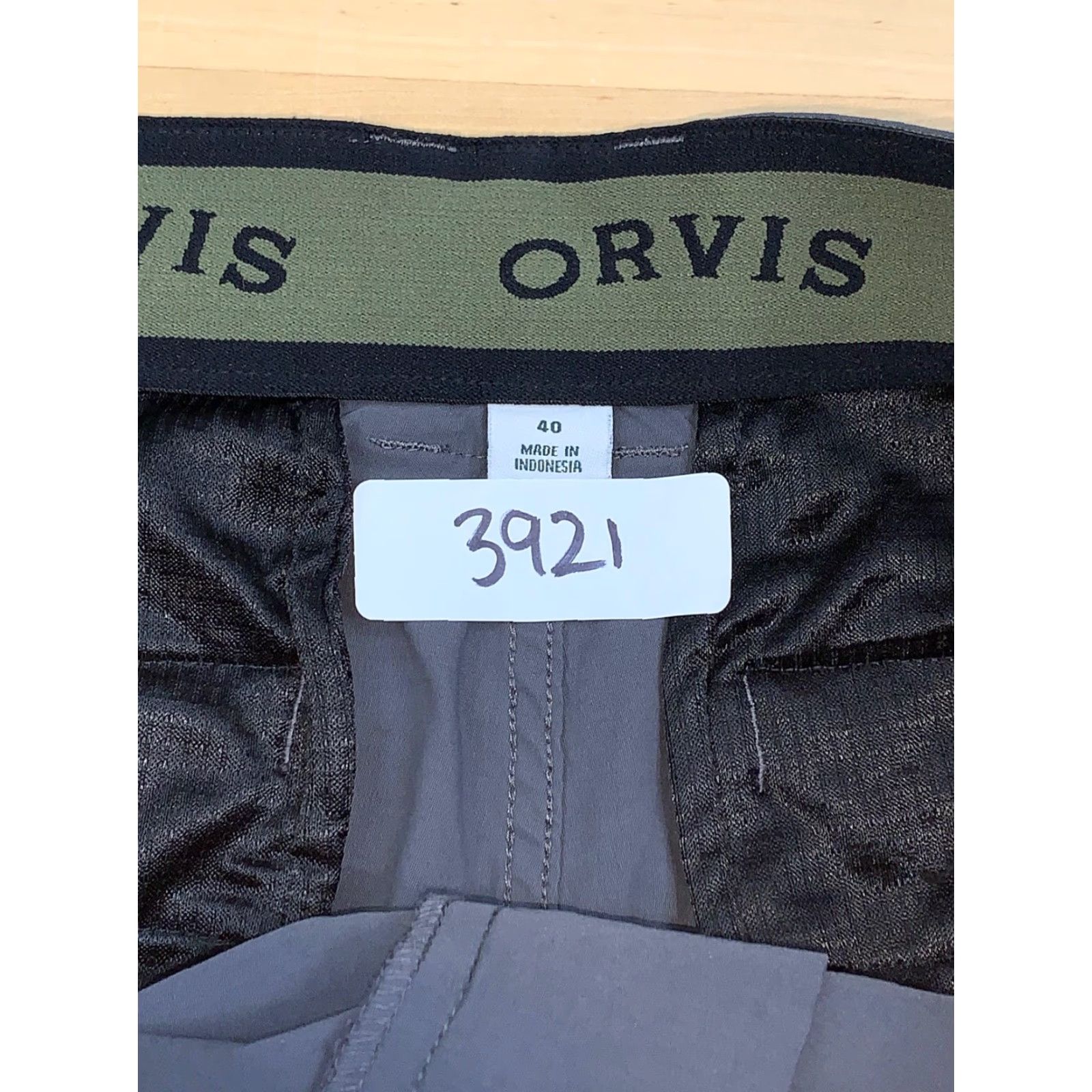 Orvis Orvis Tech Cargo Shorts Dark Gray Size 40 Outdoor Activewear Mens Cargo Shorts 40 Gray Orvis Dark Nylon Outdoor Casual Travel Size US 40 / EU 56 - 3 Thumbnail