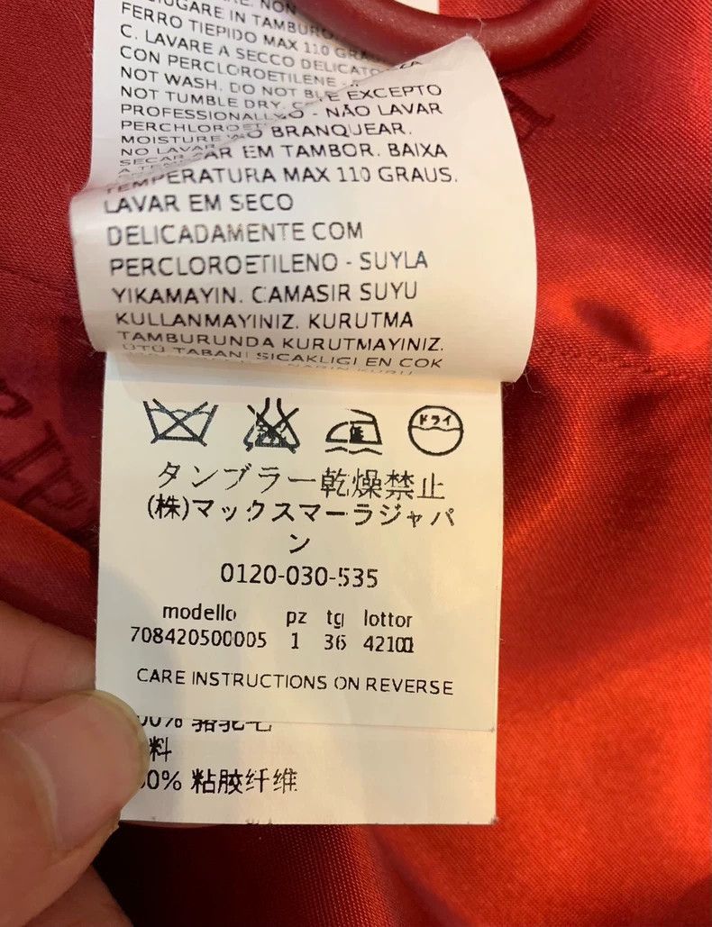 Other MaxMara Rialto Red Wool Coat-2508 Size US S / EU 44-46 / 1 - 6 Thumbnail