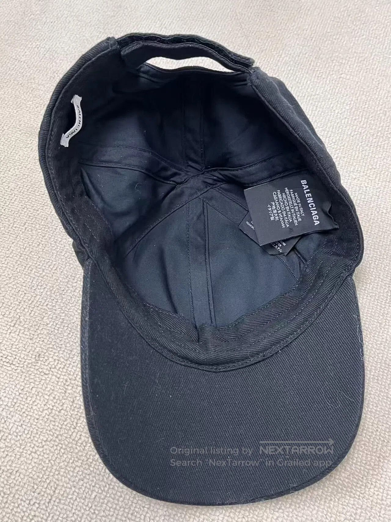Balenciaga Balenciaga Casual Cotton Duckbill Cap. Size ONE SIZE - 4 Thumbnail