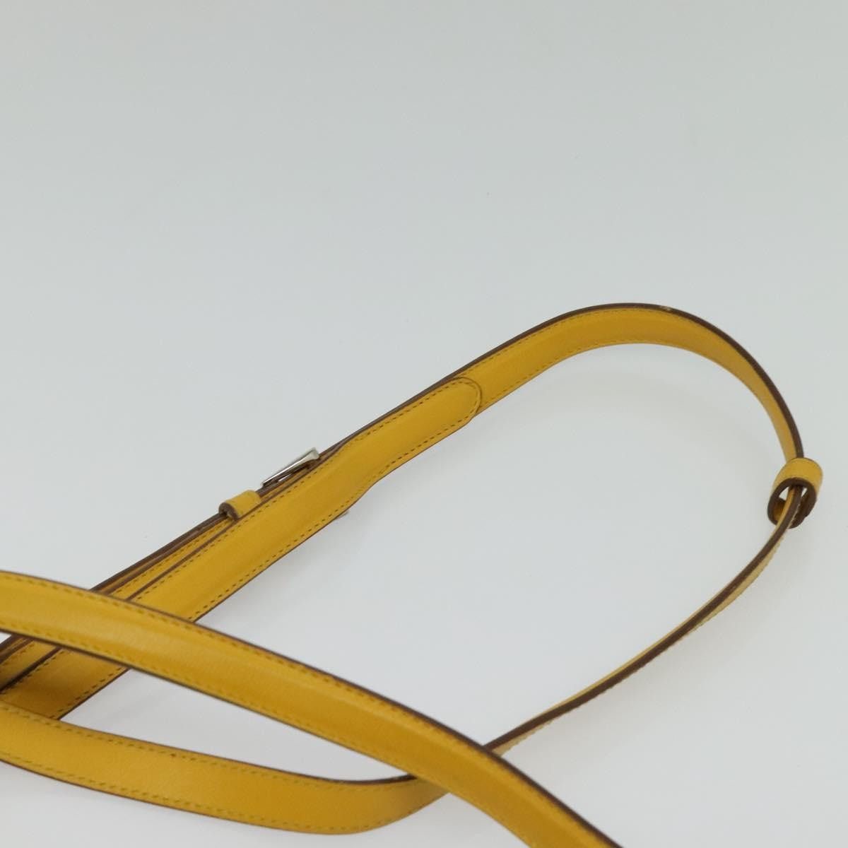 Prada PRADA Shoulder Bag Yellow Silver Size ONE SIZE - 8 Thumbnail