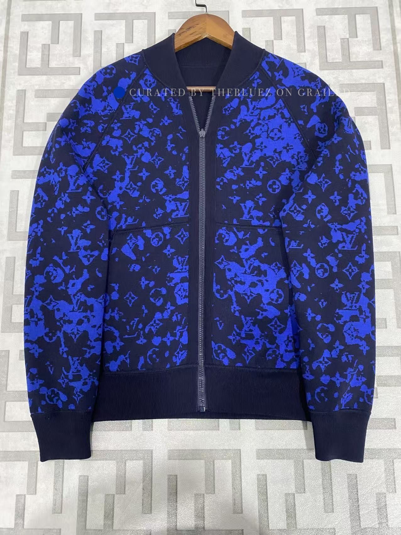Louis Vuitton Stylish Multi-Colored Knit Bomber Jacket Size US S / EU 44-46 / 1 - 1 Thumbnail