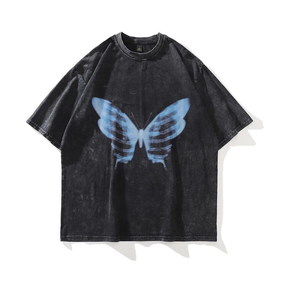 Japanese Brand × Vintage Harajaku Streetwear Vintage Oversized Men T-Shirt Size US L / EU 52-54 / 3 - 1 Thumbnail