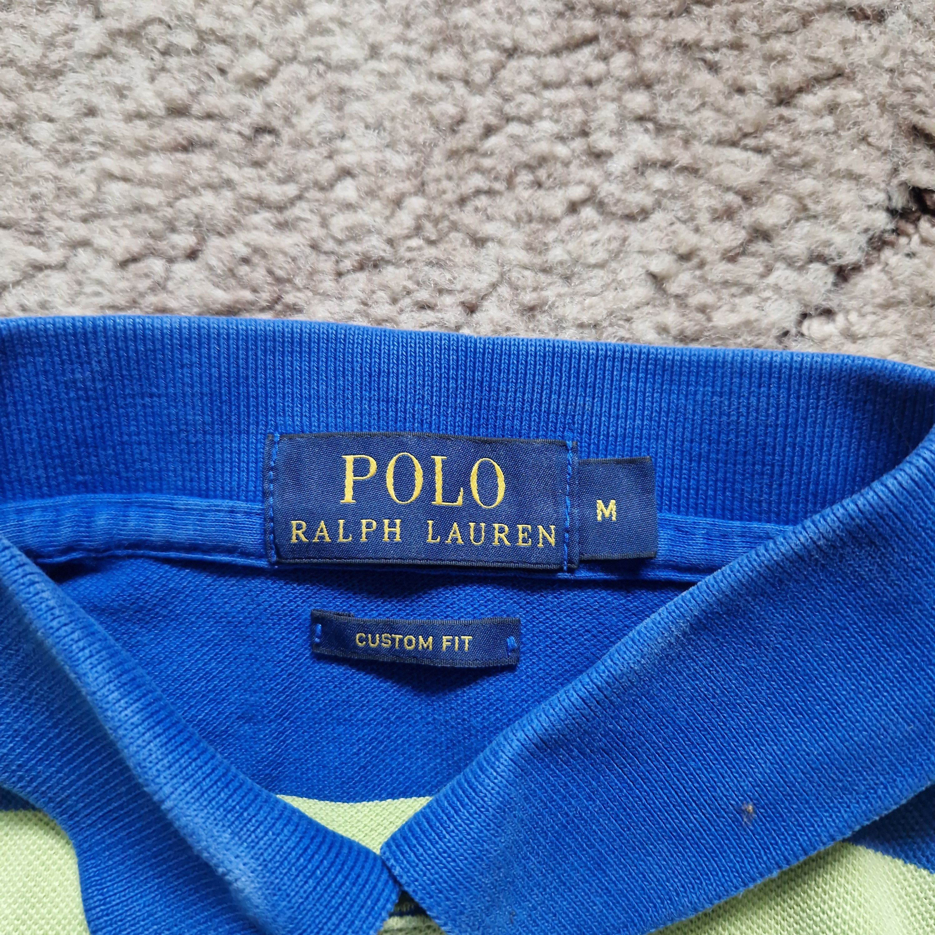 Polo Ralph Lauren Polo Ralph Lauren Custom Fit Striped Polo Shirt – Size M Size US M / EU 48-50 / 2 - 3 Thumbnail