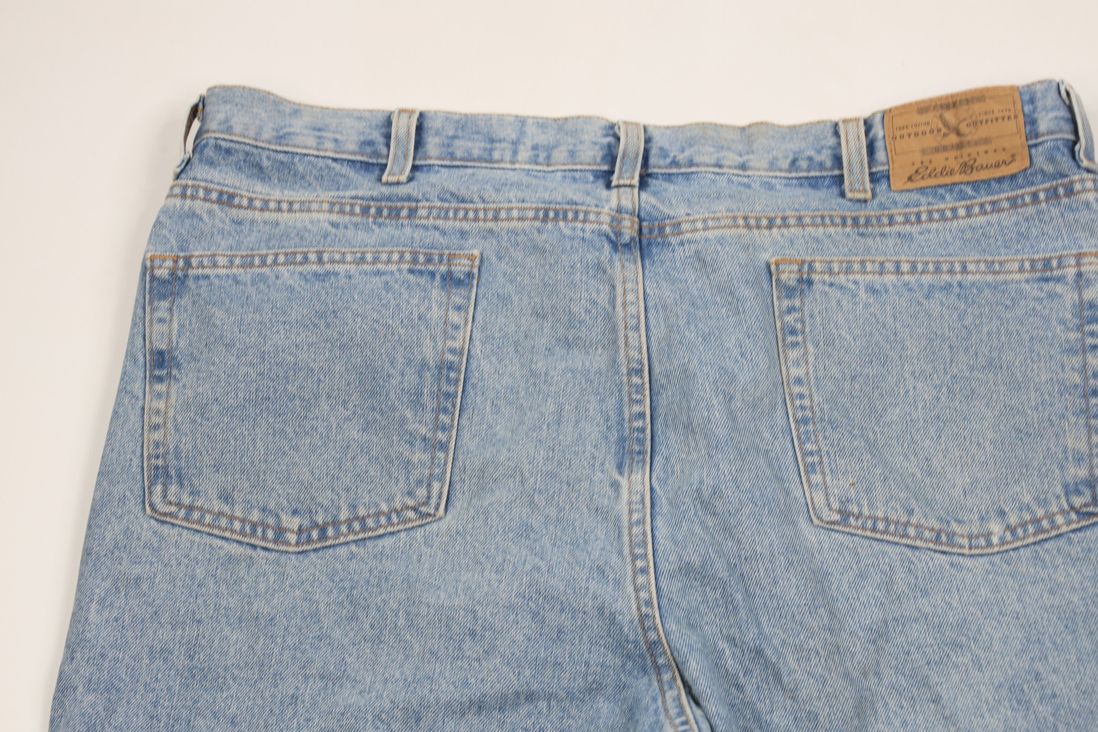 Eddie Bauer × Vintage Vintage 90s Eddie Bauer Classic Fit Denim Jeans Blue Size US 42 / EU 58 - 11 Thumbnail