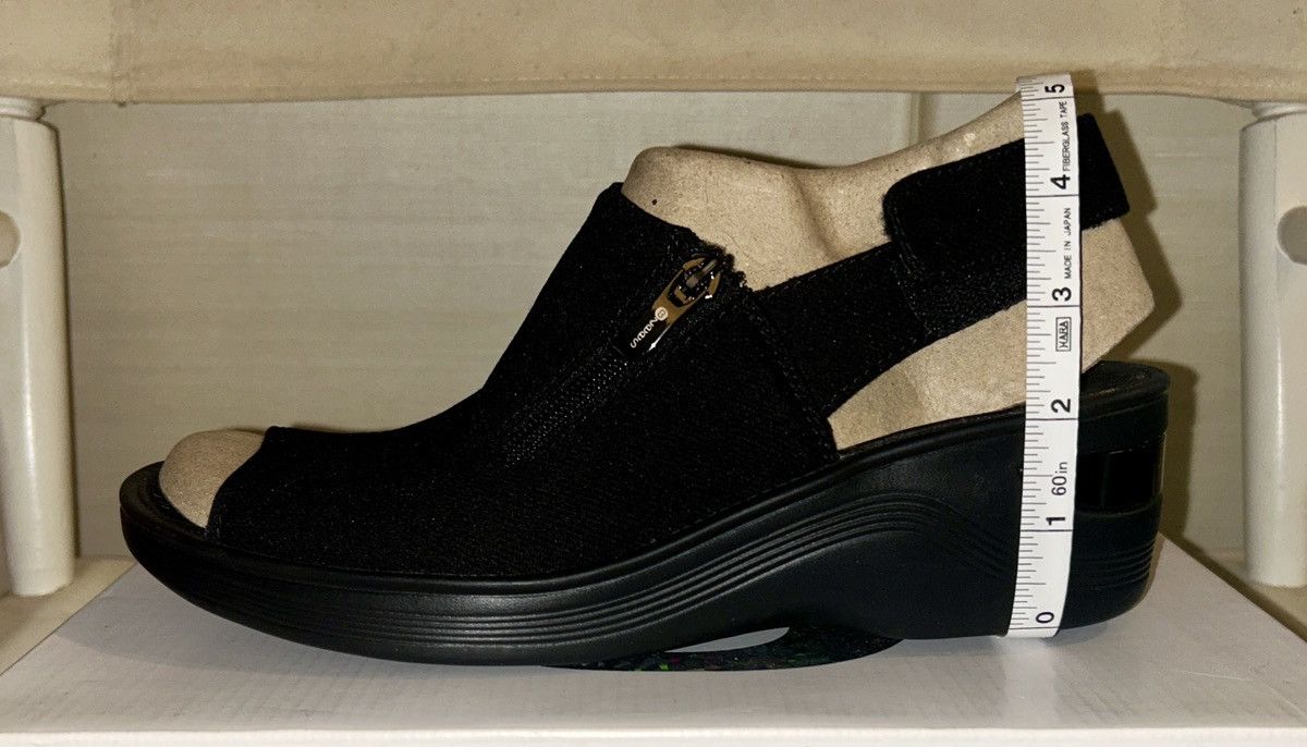 Other Bzees “Delicious” Slingback Comfort Wedge Sandals 9M Size US 9 / IT 39 - 7 Thumbnail