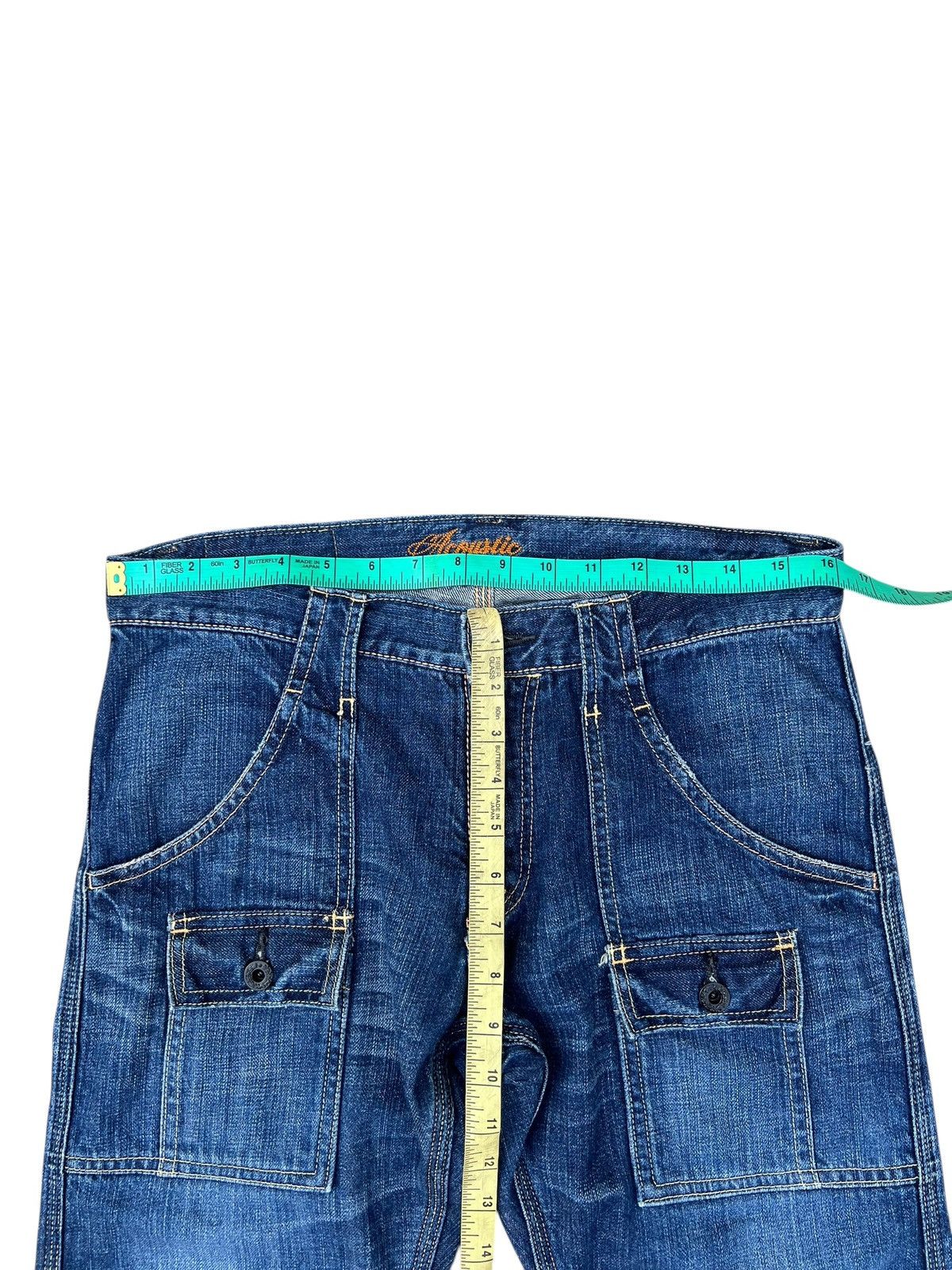 Shellac Acoustic Japan Bush Denim Jeans Size US 31 - 4 Thumbnail