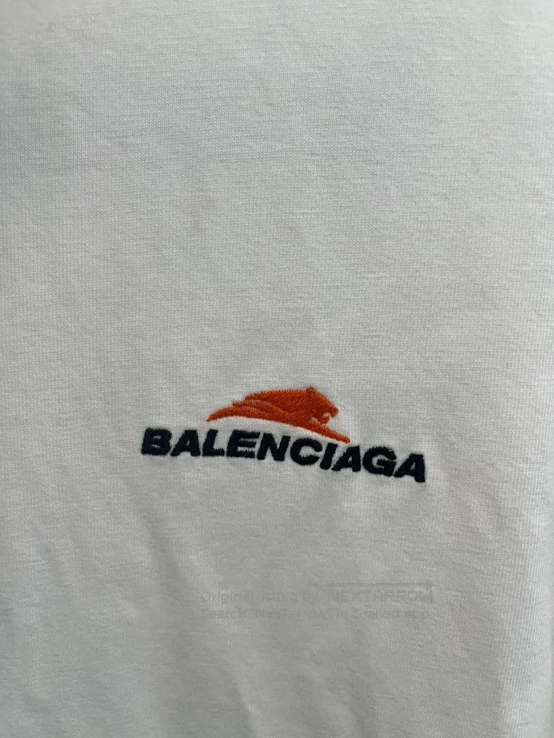Balenciaga Balenciaga White Tiger Year Limited Embroidered Short Slee Size US M / EU 48-50 / 2 - 3 Thumbnail
