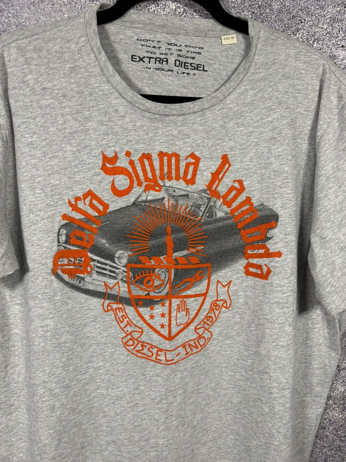 Other Diesel Delta Sigma Lambda Printed T Shirt Men’s XL size Size US XL / EU 56 / 4 - 3 Thumbnail