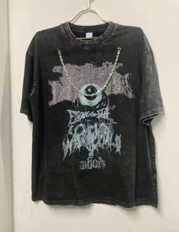 Other The Evil Eye Ball Tshirt Scary Retro Graphic Tees Tops Size US M / EU 48-50 / 2 - 2 Thumbnail