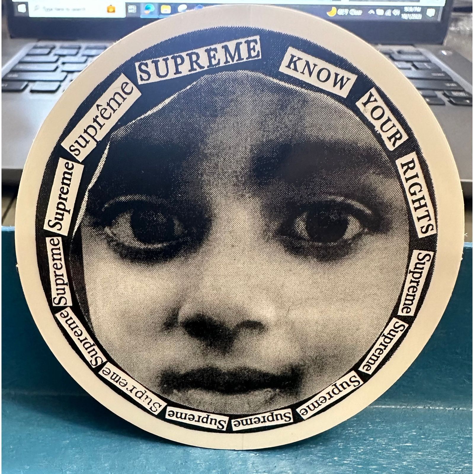 Supreme Supreme Know Your Rights Sticker Size ONE SIZE - 1 Preview