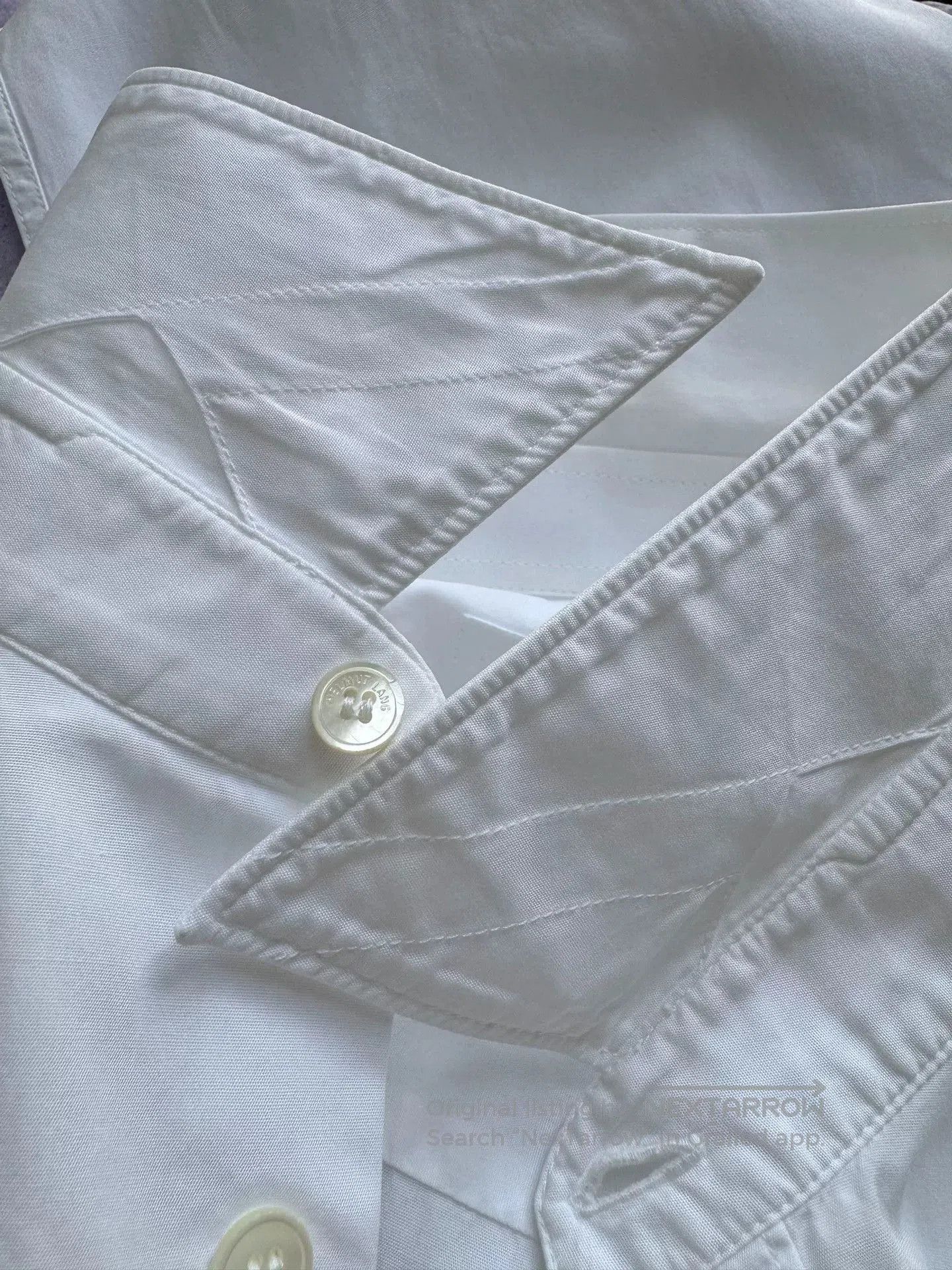 Helmut Lang Yellow Logo Shirt.