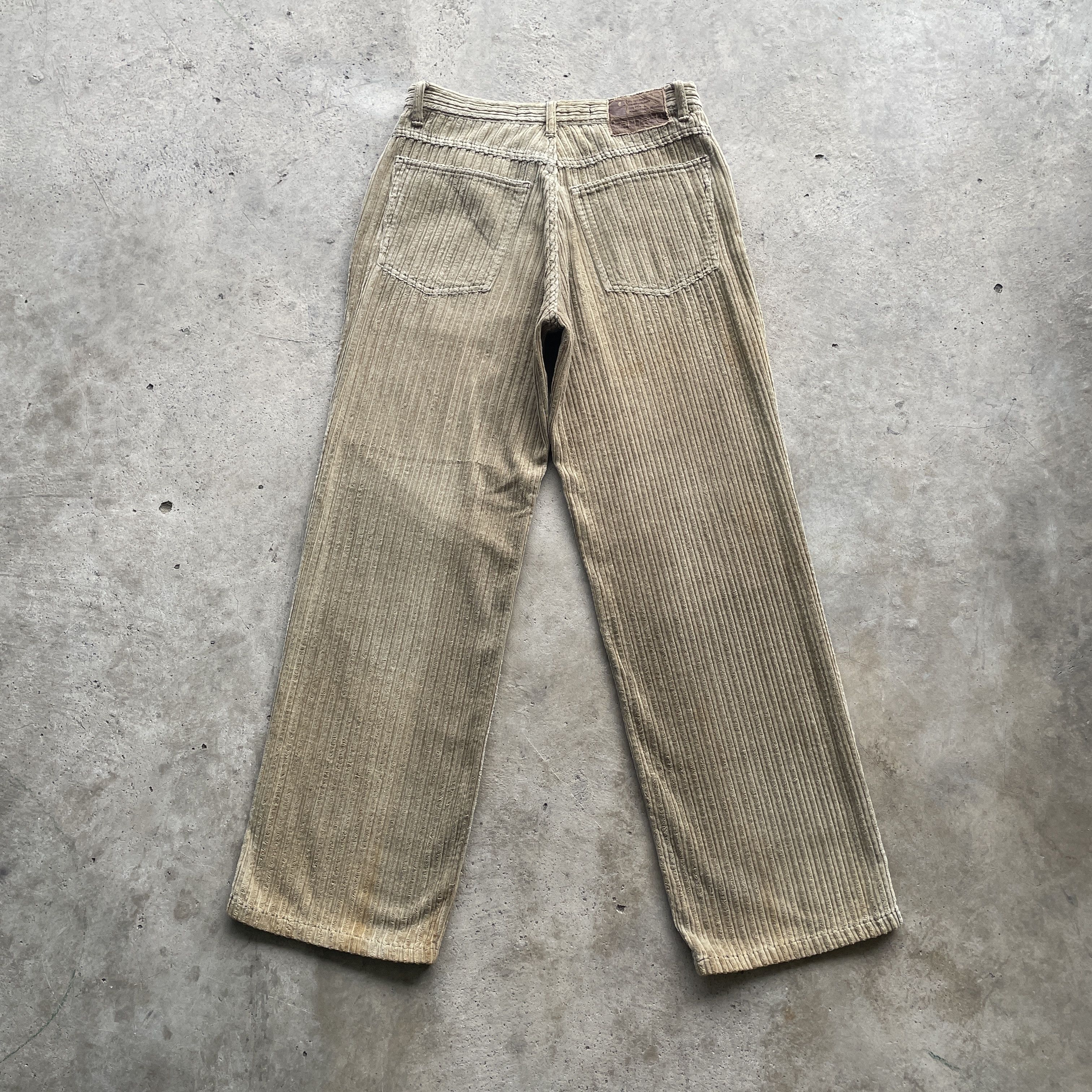 Carhartt VINTAGE CARHARTT FADED BROWNS CORDUROI TROUSERS PANTS W30 Size US 30 / EU 46 - 13 Thumbnail