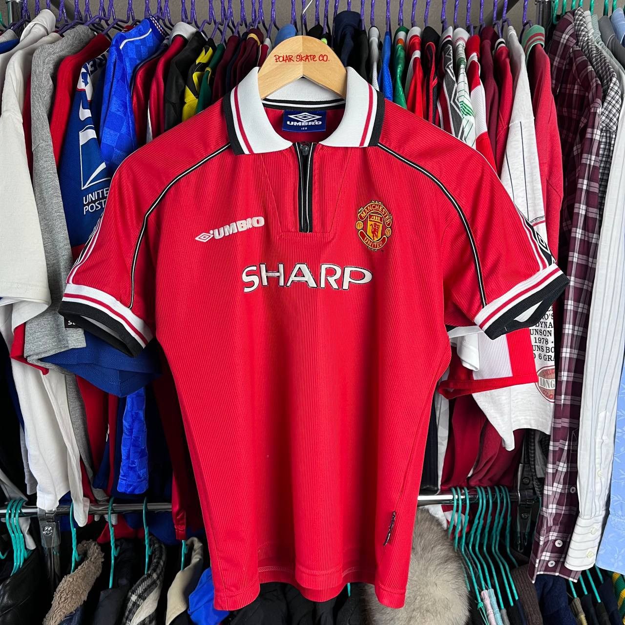 Umbro FC Manchester United 1998/1999 Football Soccer Jersey