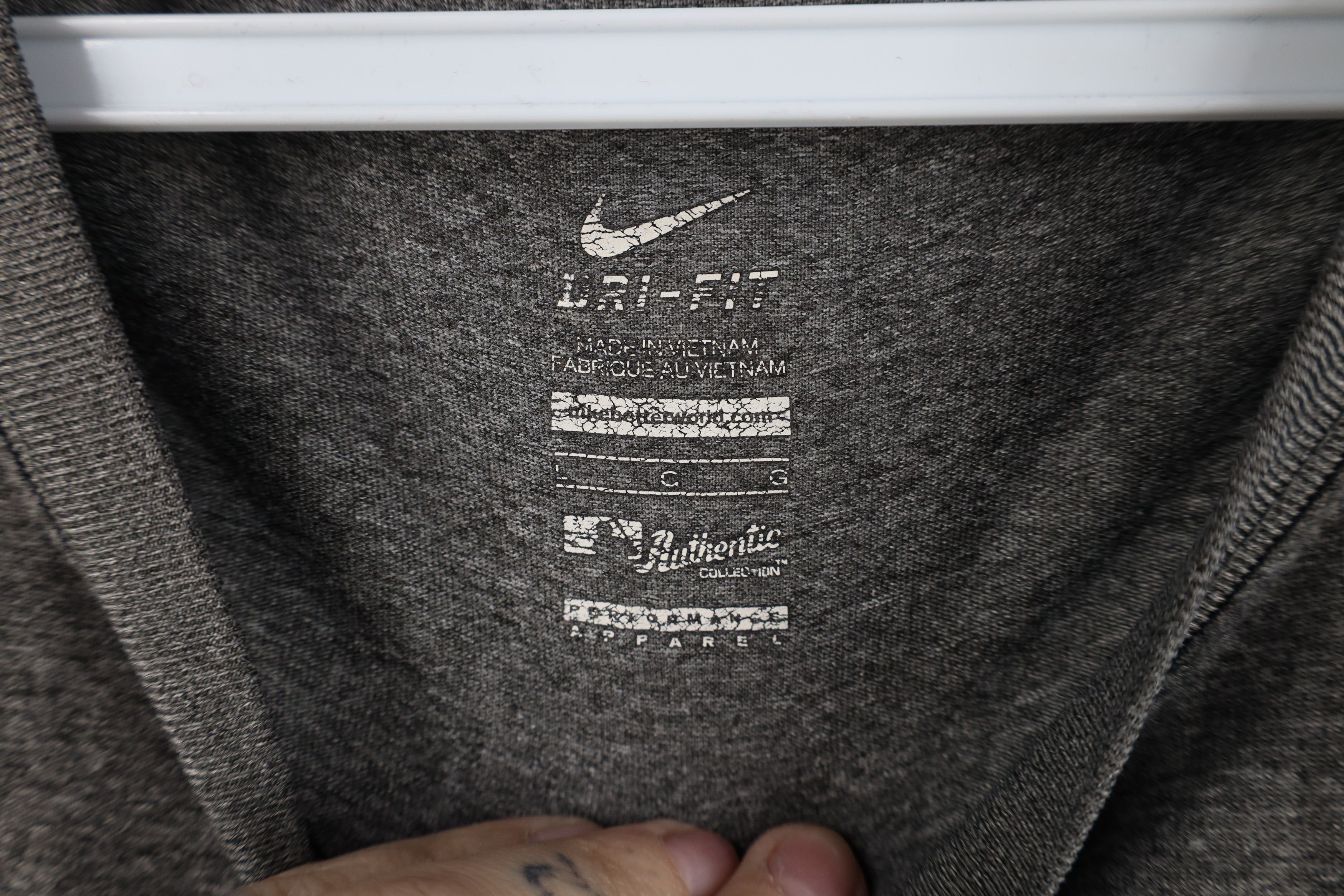 Nike Nike Baseball Center Swoosh Detroit Tigers T-Shirt Gray Size US L / EU 52-54 / 3 - 9 Thumbnail