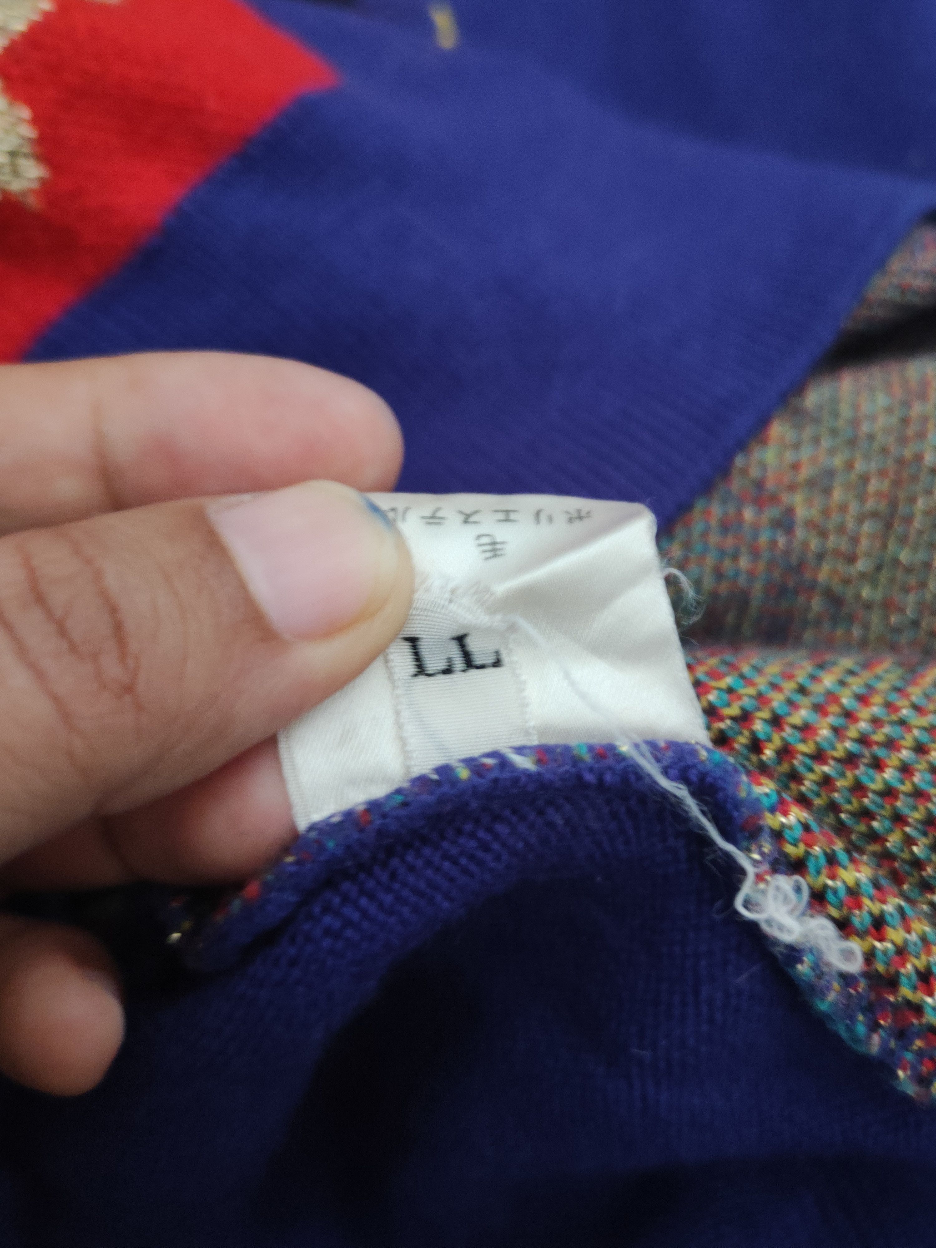 Japanese Brand DL St.Torosa Purple Red Knitwear Sweatshirts #46-384 Size L / US 10 / IT 46 - 12 Thumbnail