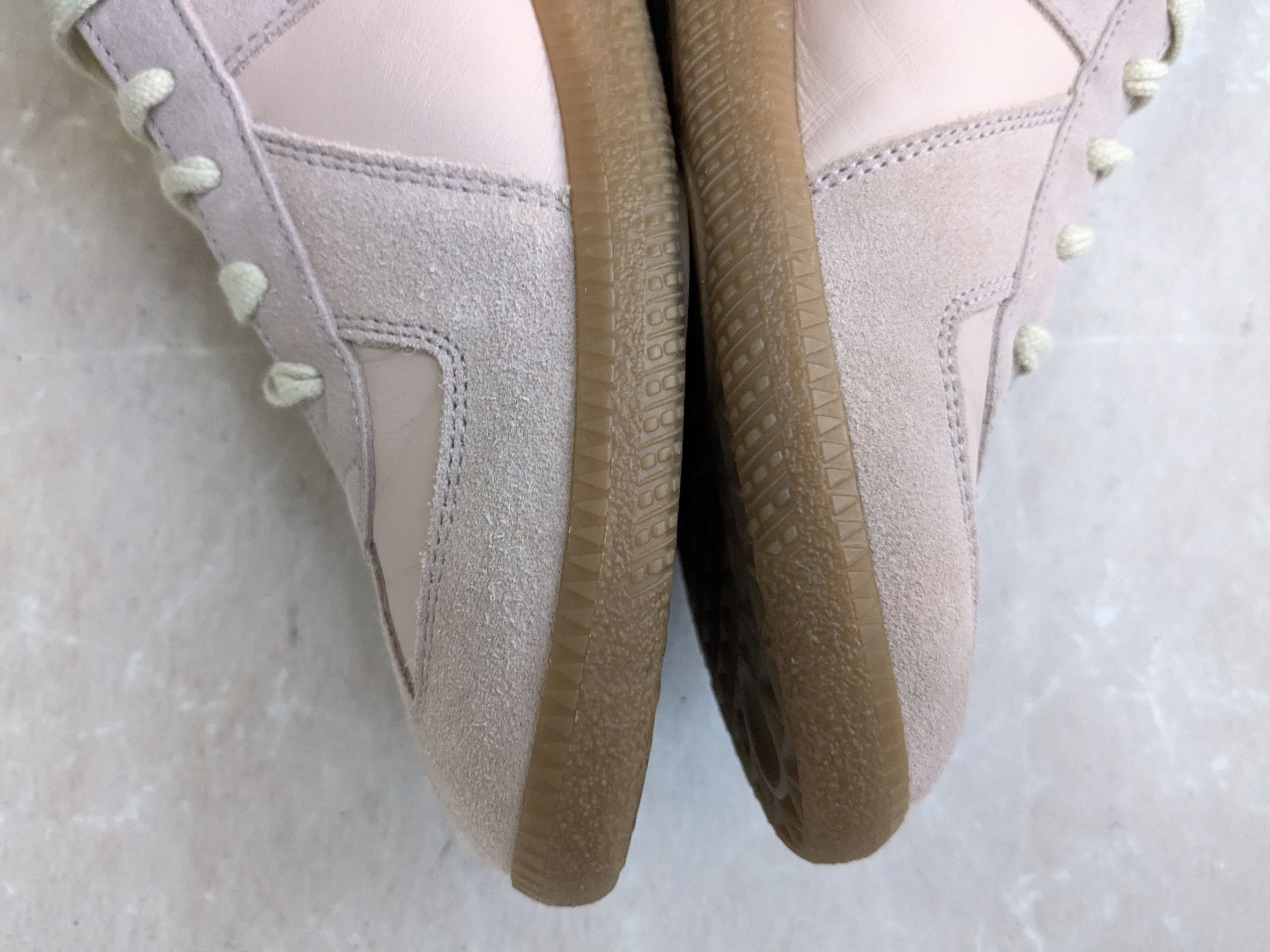 Maison Margiela Maison Margiela GAT Replica Pink 7 40 Low Tops Gum Size US 7 / EU 40 - 9 Thumbnail