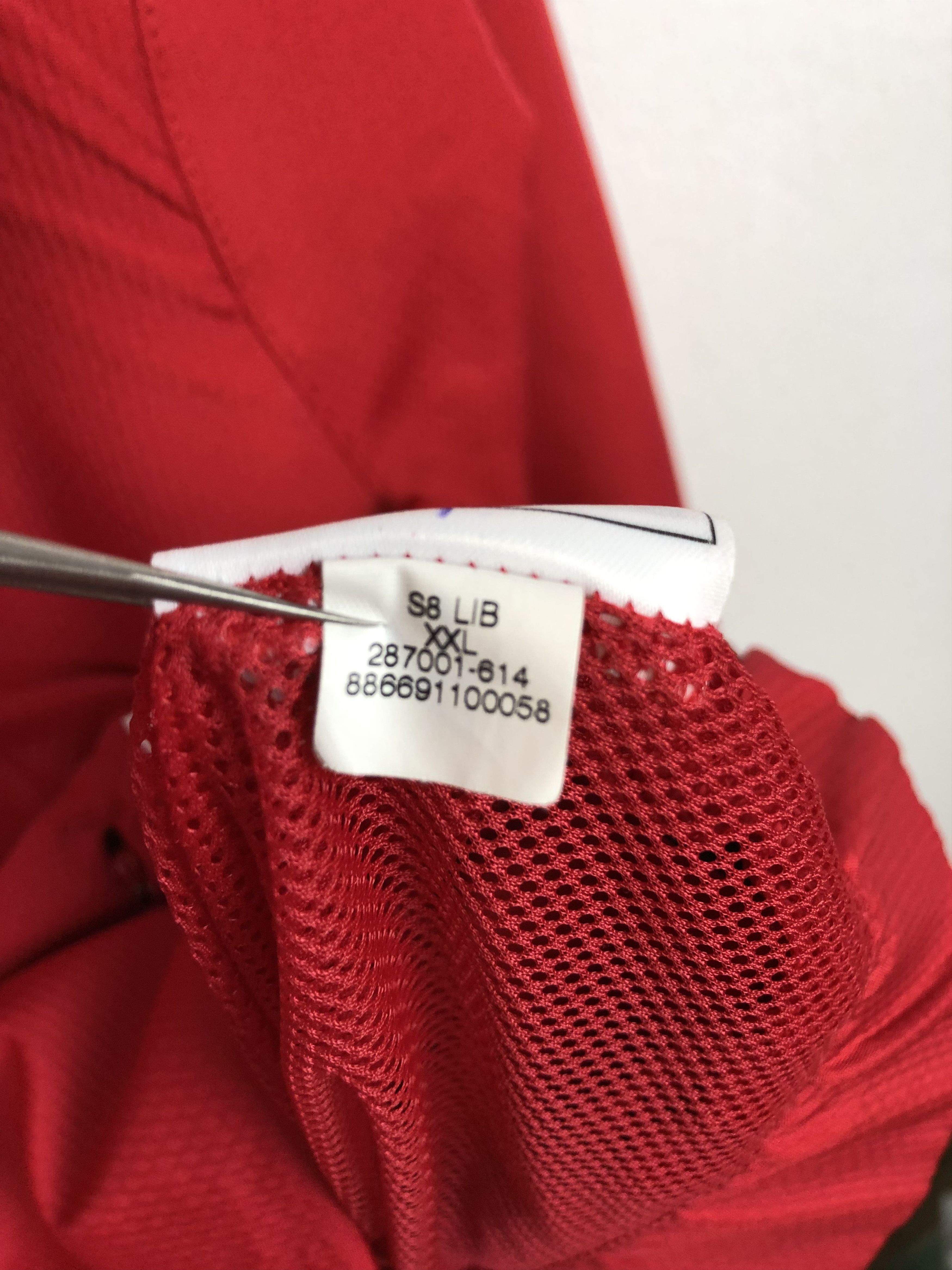 Nike Vintage Nike Arsenal Football Jacket Soccer Track Gunners Size US XXL / EU 58 / 5 - 7 Thumbnail