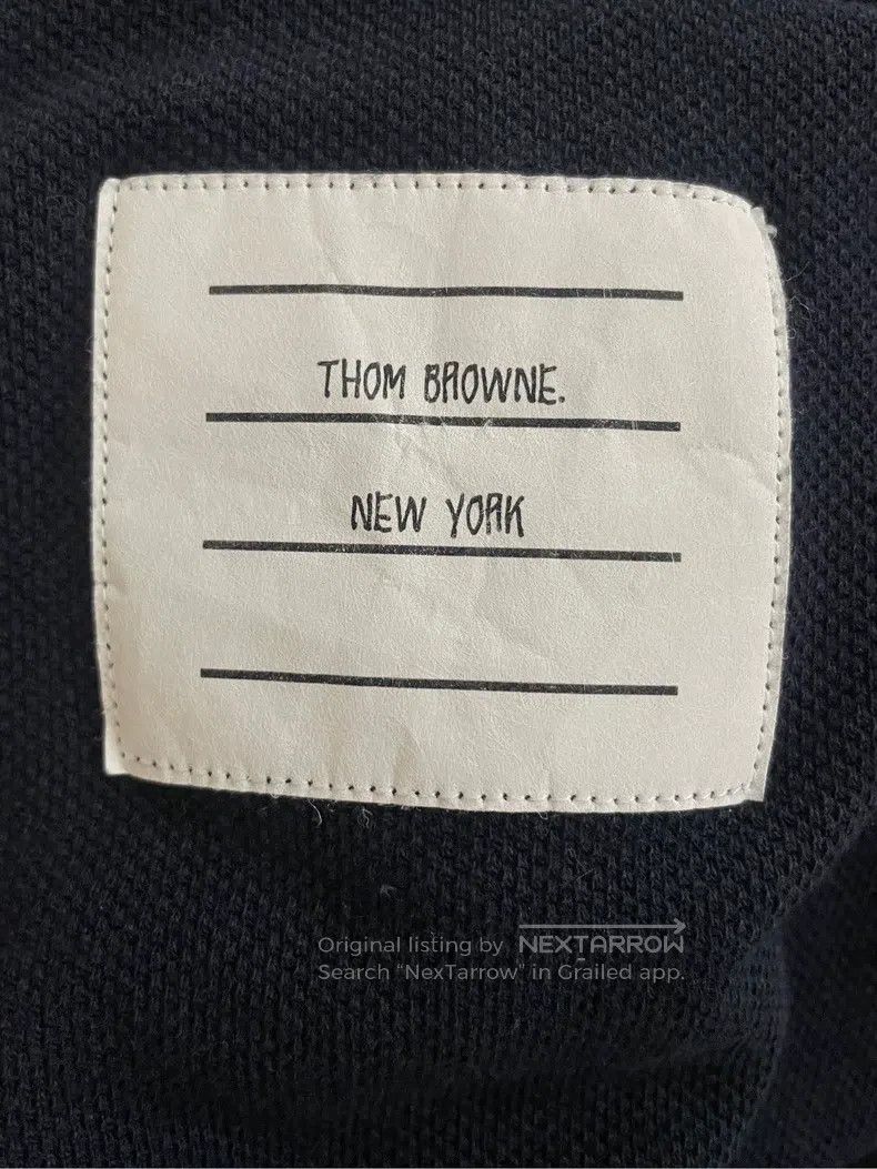 Thom Browne Thom Browne Blue-gray polo dress Size XS / US 0-2 / IT 36-38 - 2 Thumbnail