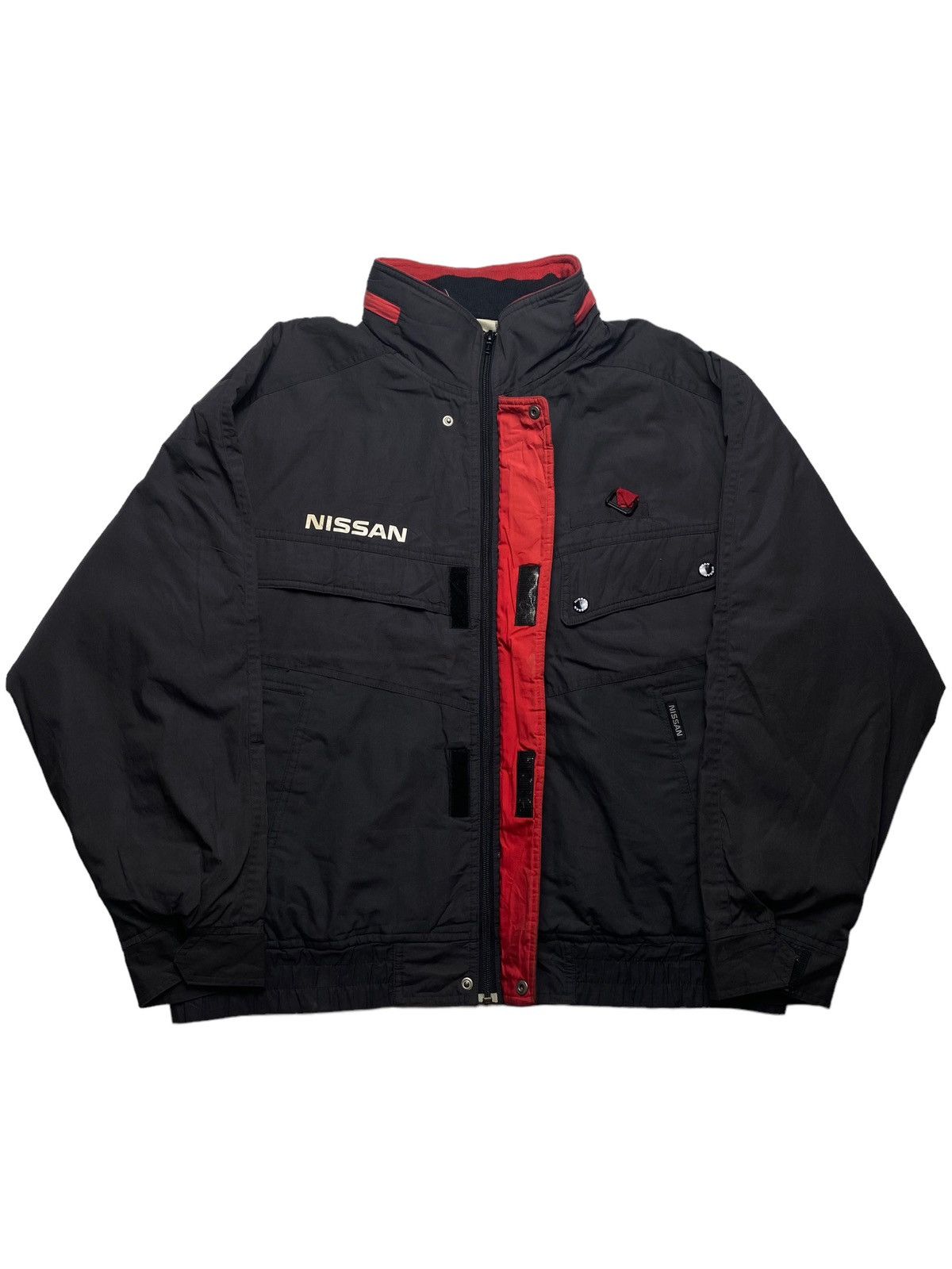 Japanese Brand 1990s Nissan - Multipocket Cargo Jacket Size US L / EU 52-54 / 3 - 5 Thumbnail
